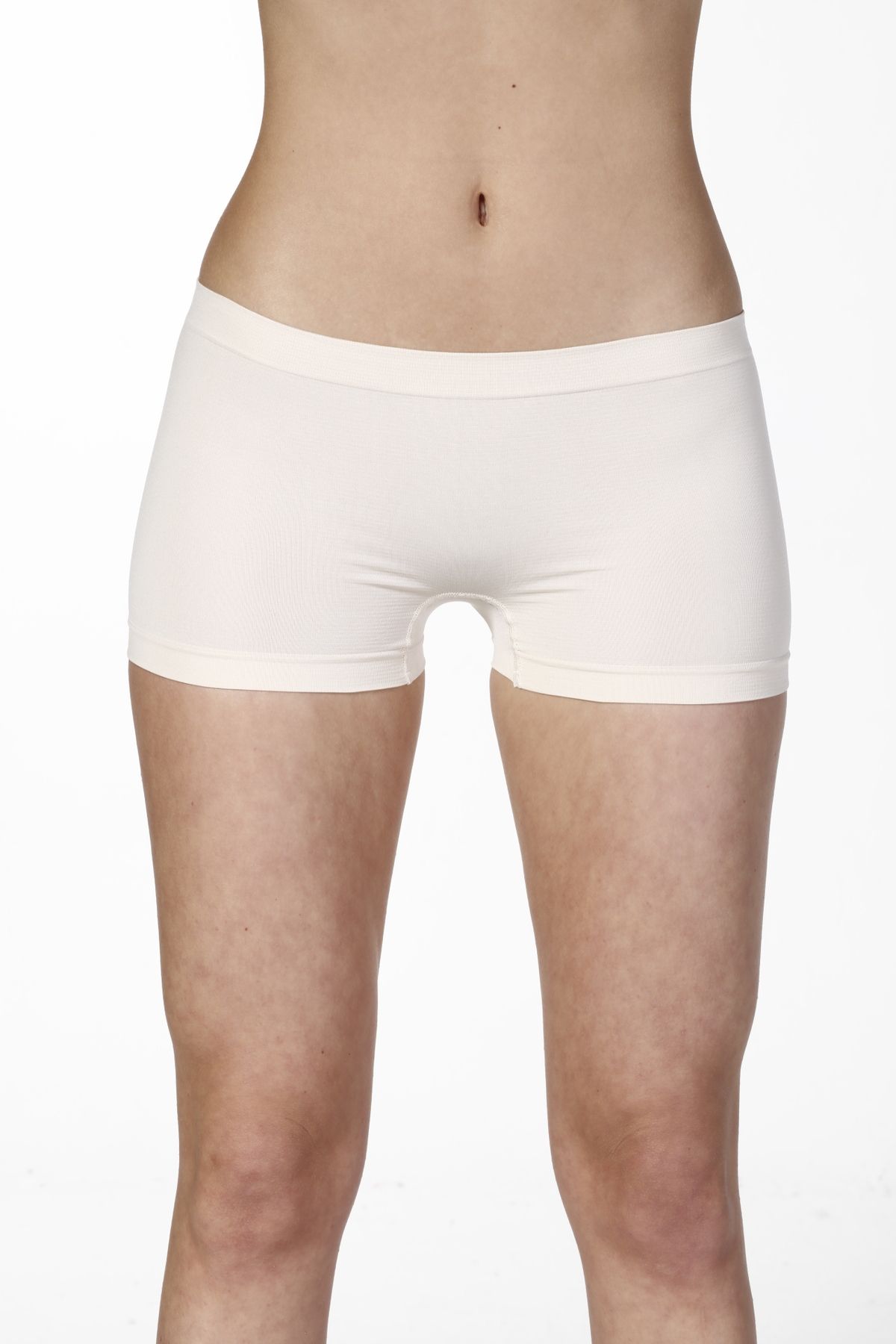 inkasole Dikişsiz Toparlayıcı Düşük Bel Boxer 5202 Ten
