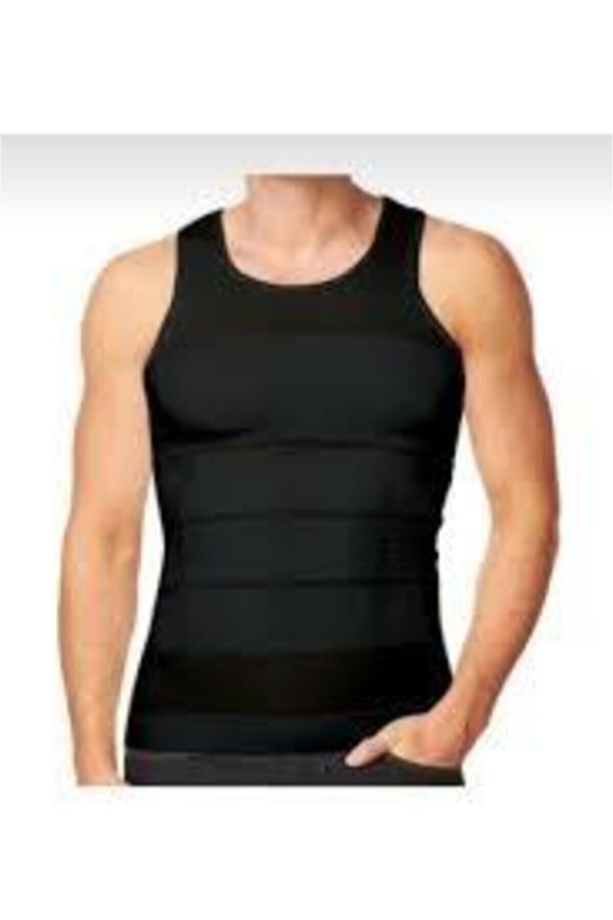 bazaar-turkey all you need Erkek Korse Atlet 6012 Siyah