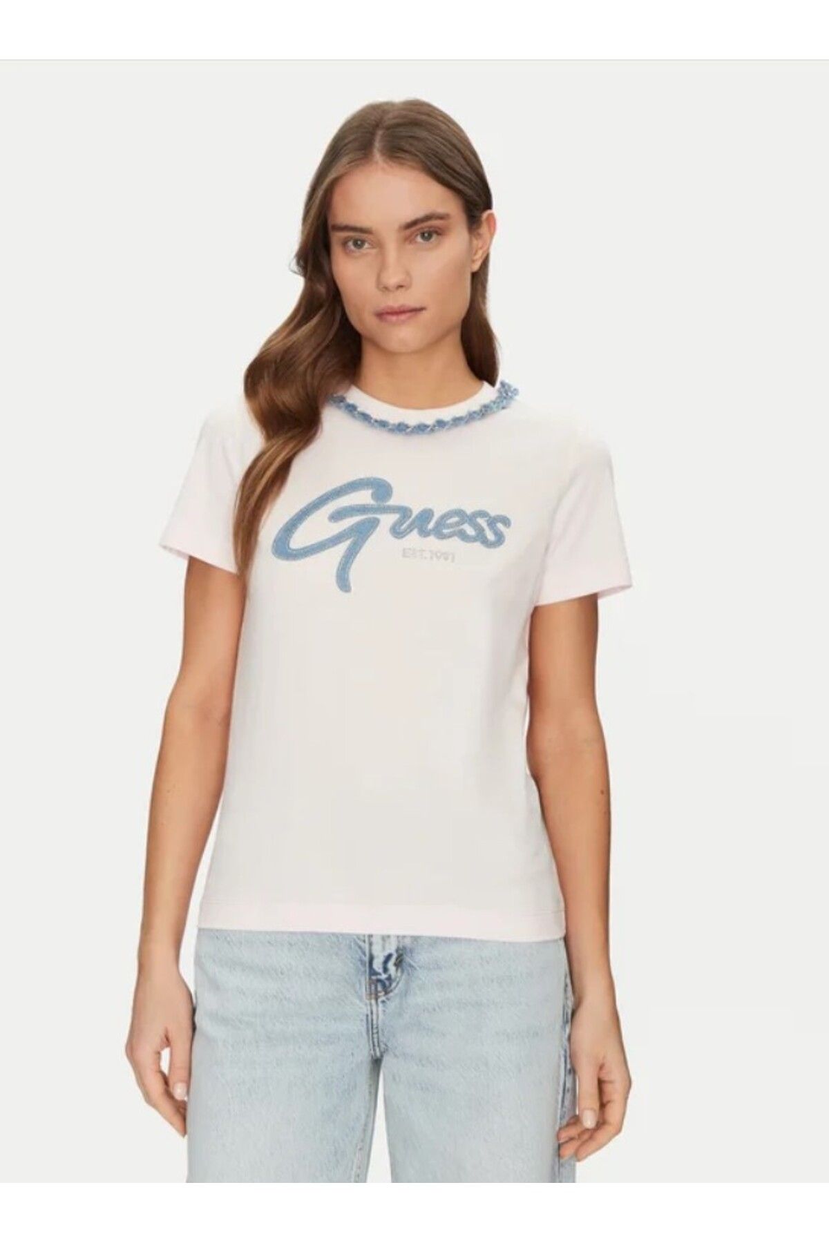 Guess CN SS JEANS CHAIN TE