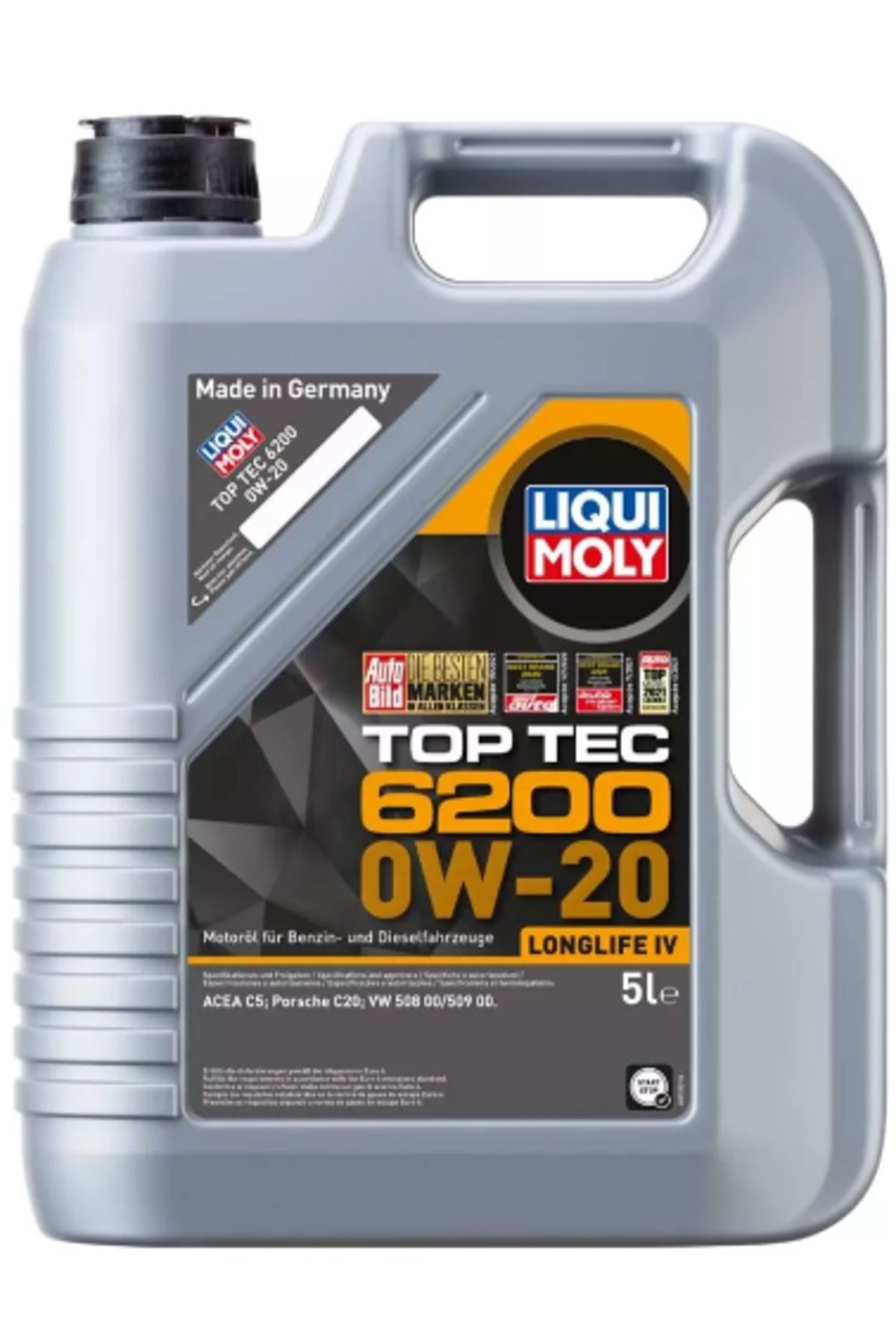 Liqui Moly Top Tec 6200 0W-20 (5 Litre) Yeni Üretim Tarihli