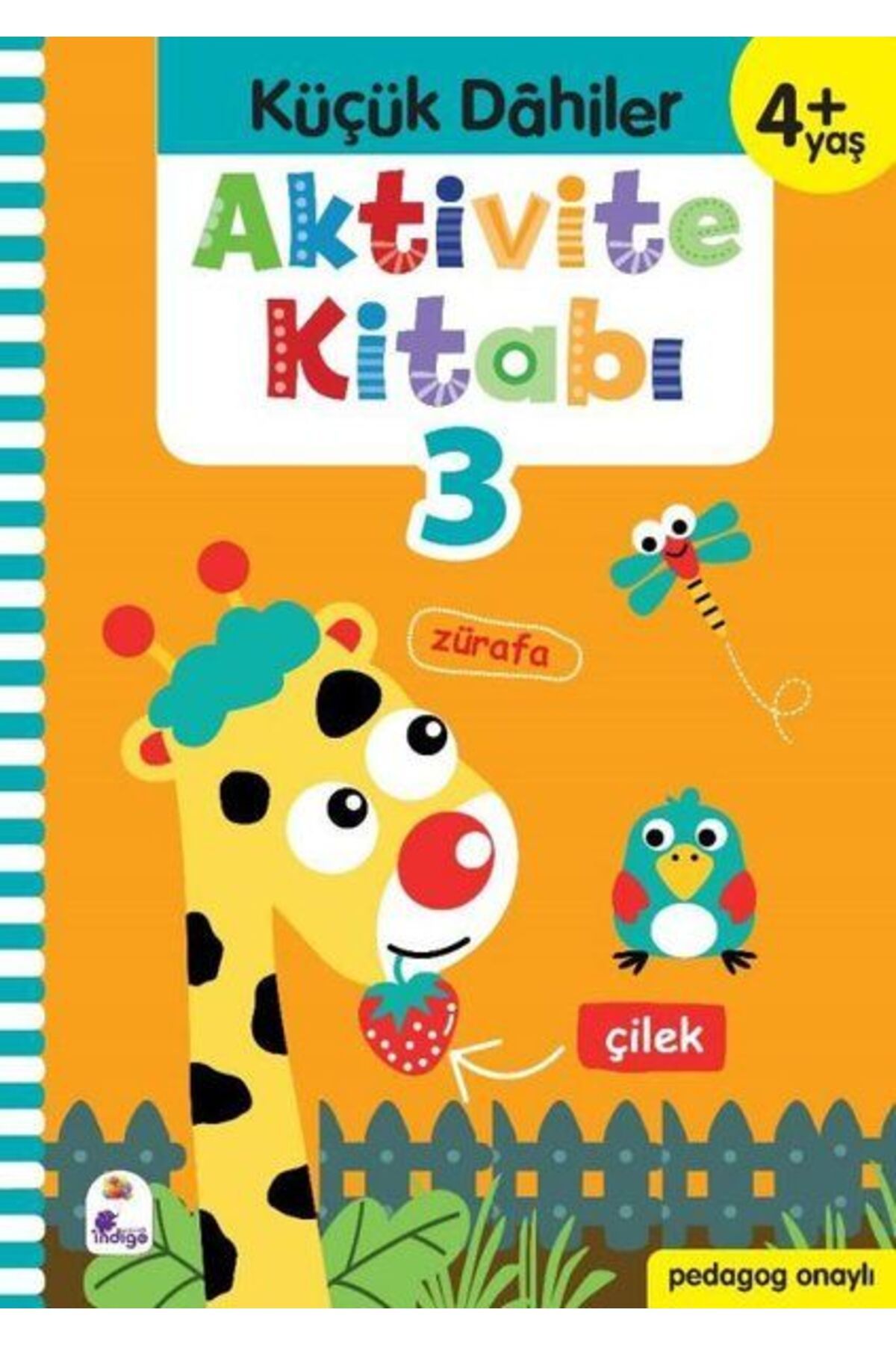 Destek Yayınları Küçük Dahiler Aktivite Kitabı 3 4 Yaş