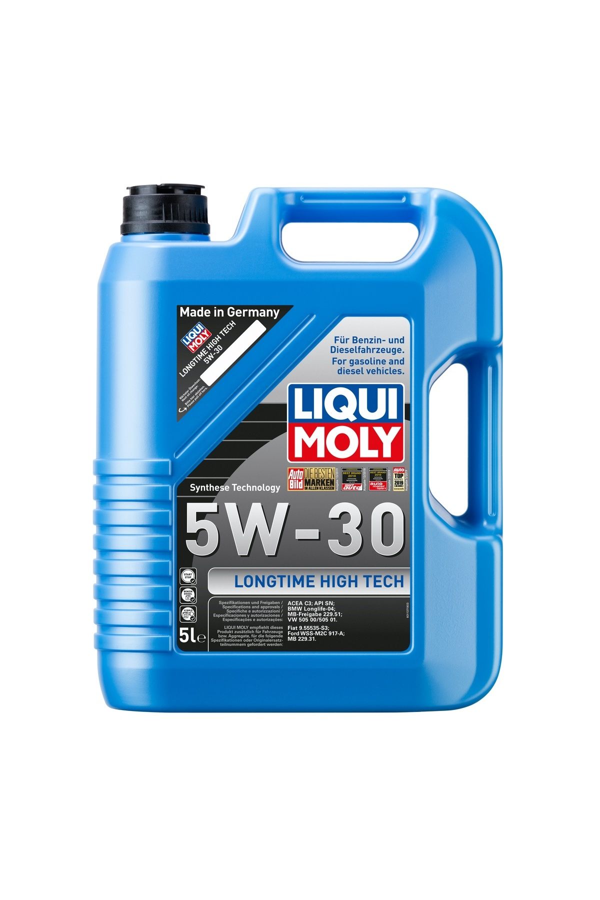 Liqui Moly Longtime High Tech 5W-30 Motor Yağı (5 Litre) Yeni Üretim Tarihli