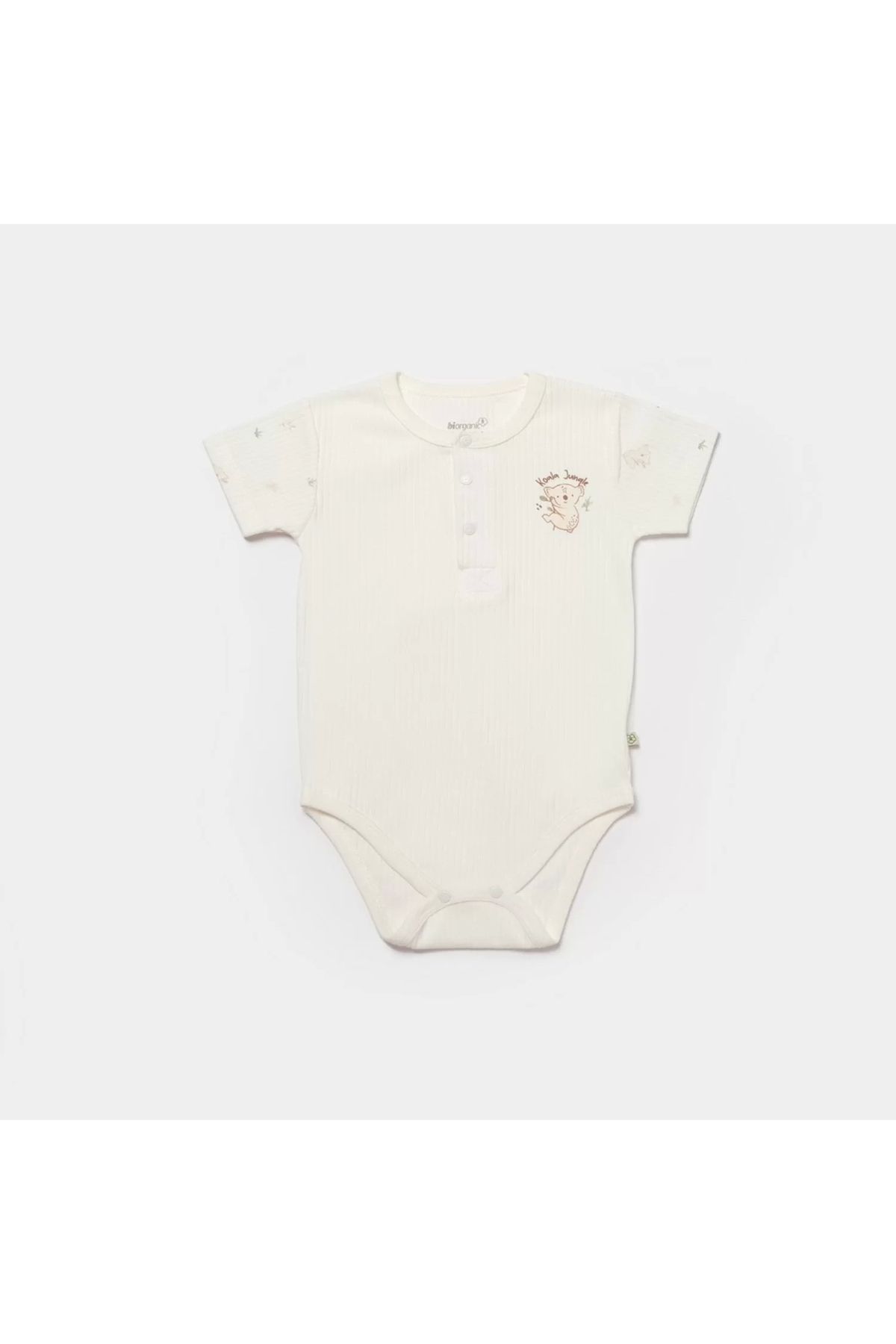 Marsilyan Koala Jungle Kısa Kol Bebek Body Mint