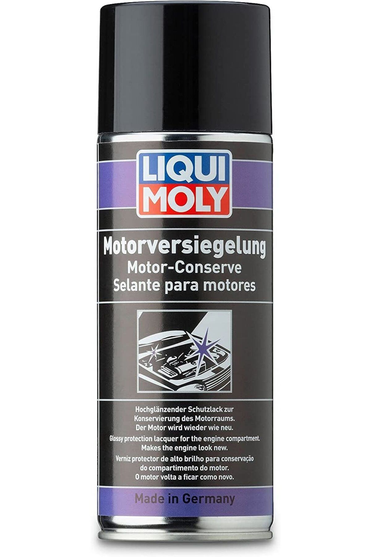 Liqui Moly Engine Gloss Paint Motor Yüzeyi Koruma Cilasi (400 ml) Yeni Üretim Tarihli