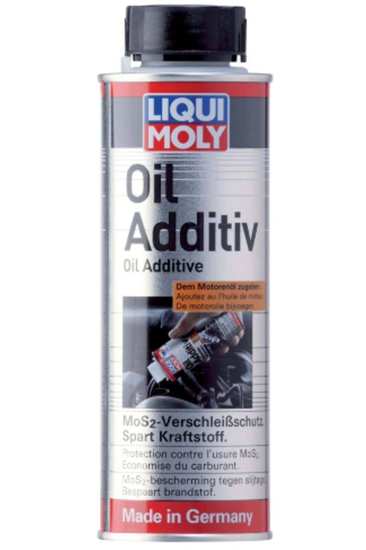 Liqui Moly MoS2 Motor Yağ Katkısı (200ml) Yeni Üretim Tarihli