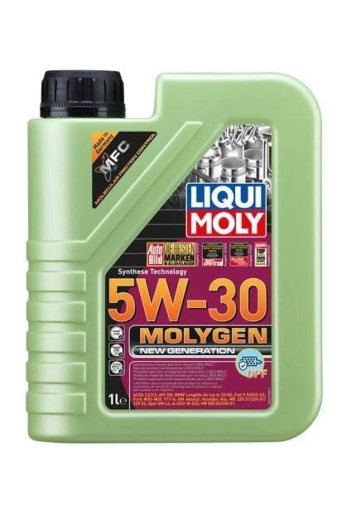 Liqui Moly Molygen New Generation DPF 5W-30 (1 Litre) Yeni Üretim Tarihli