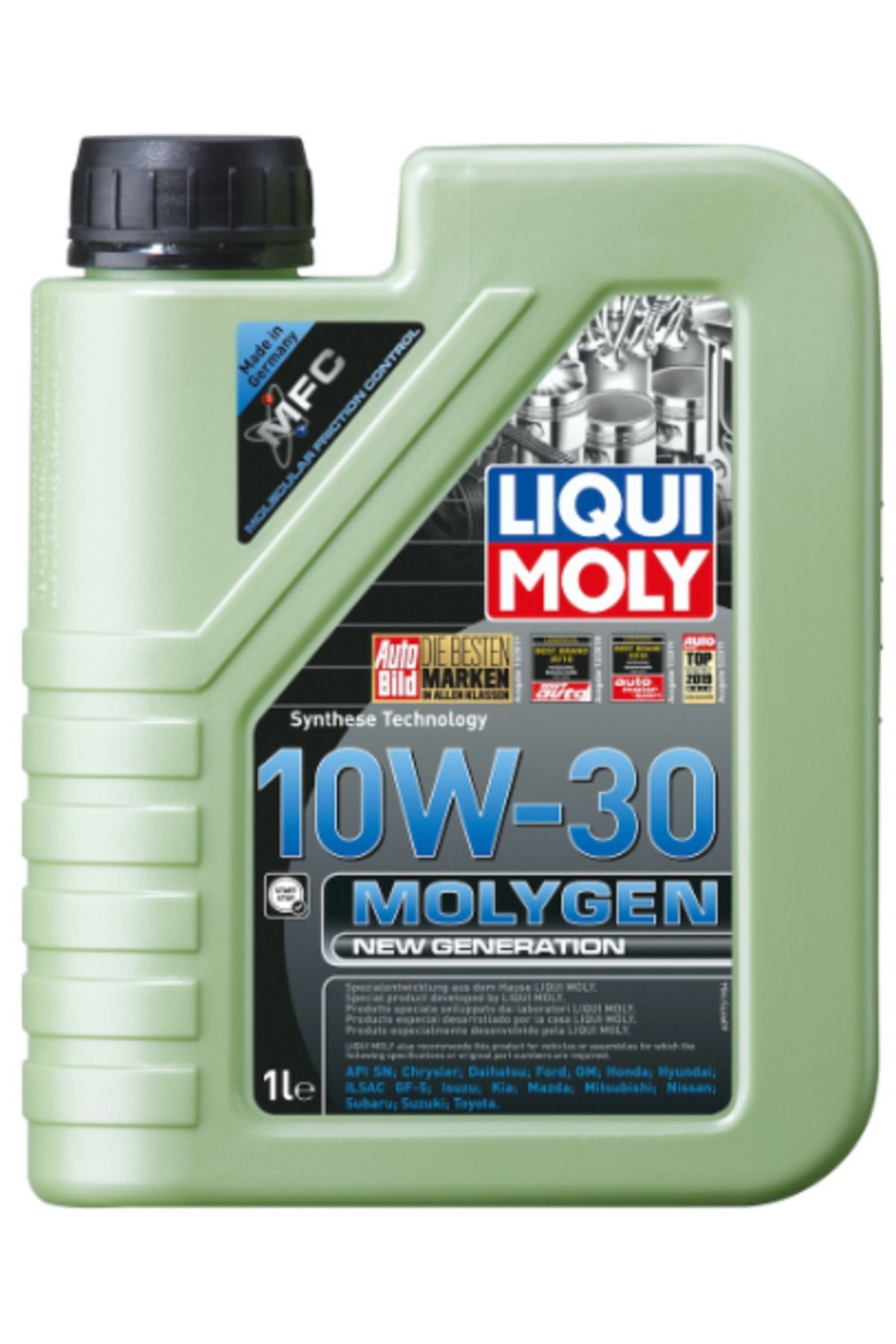 Liqui Moly Molygen New Generation 10W-30 (1 Litre) Yeni Üretim Tarihli