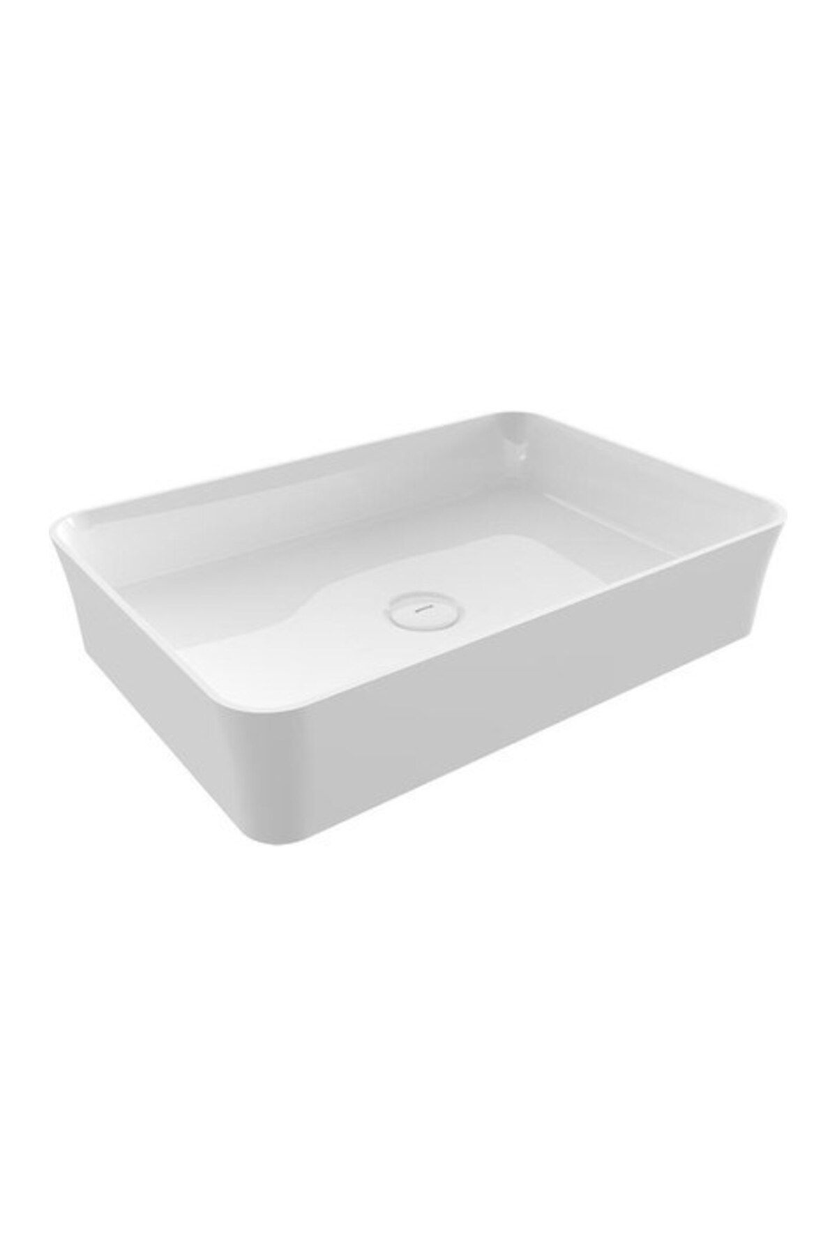 Bocchi Sottile Slim Tezgahüstü Lavabo 55X38 Beyaz 1476-001-0125