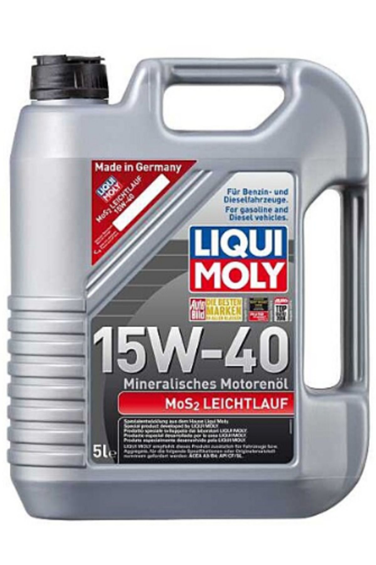 Liqui Moly Mos2 Low-Fiction 15W-40 (4 Litre) Yeni Üretim Tarihli