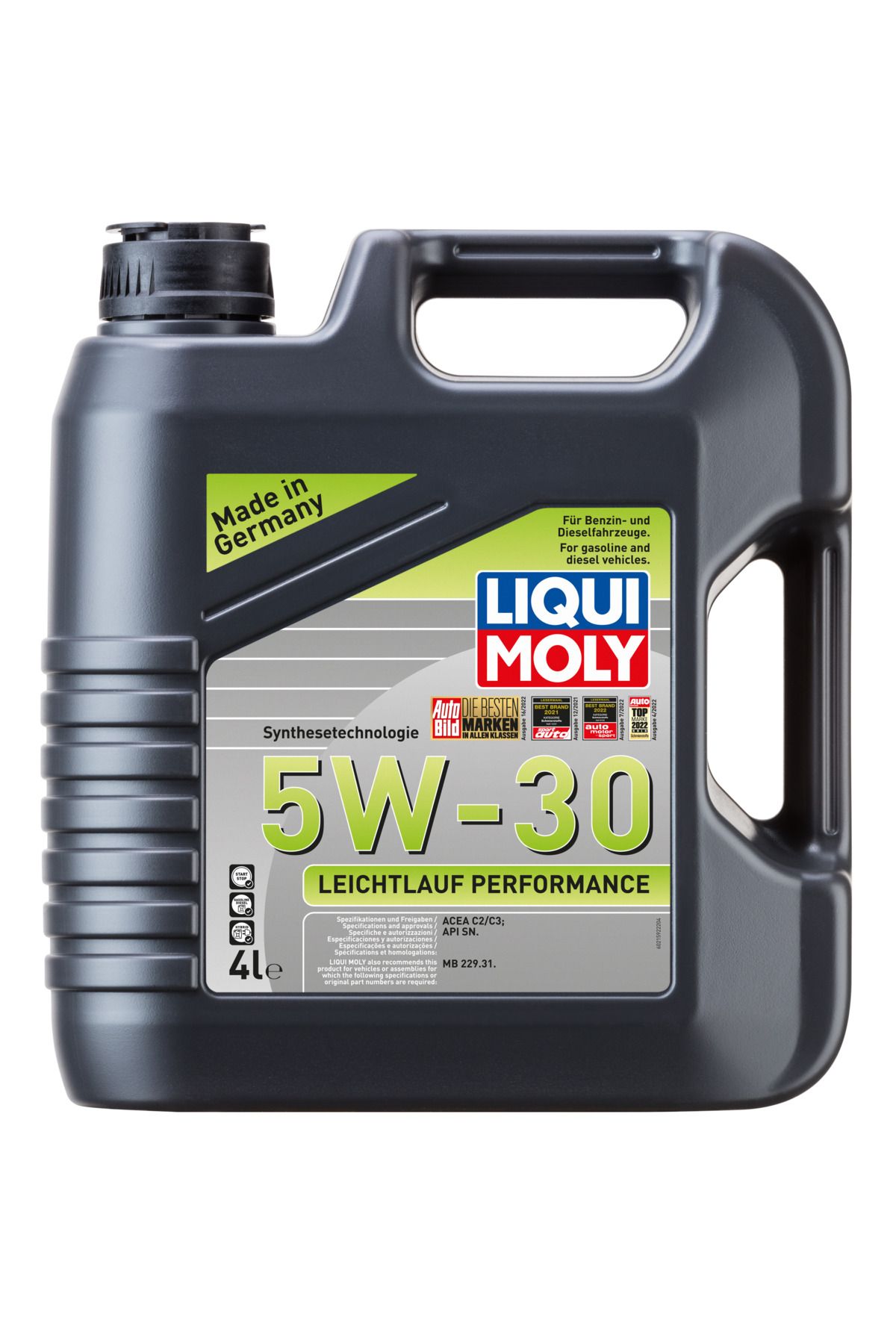Liqui Moly Leichtlauf Performance 5W-30 (4 Litre) Yeni Üretim Tarihli