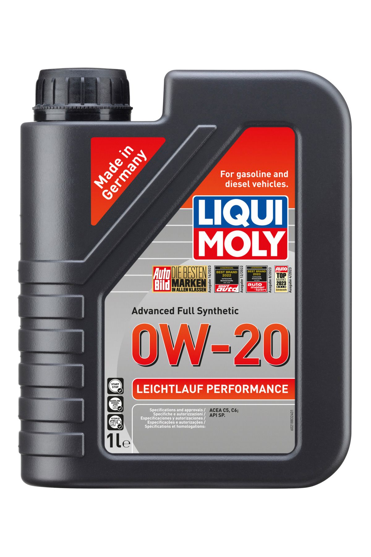 Liqui Moly Leicht­lauf Perform­ance 0W-20 (1 Litre) Yeni Üretim Tarihli