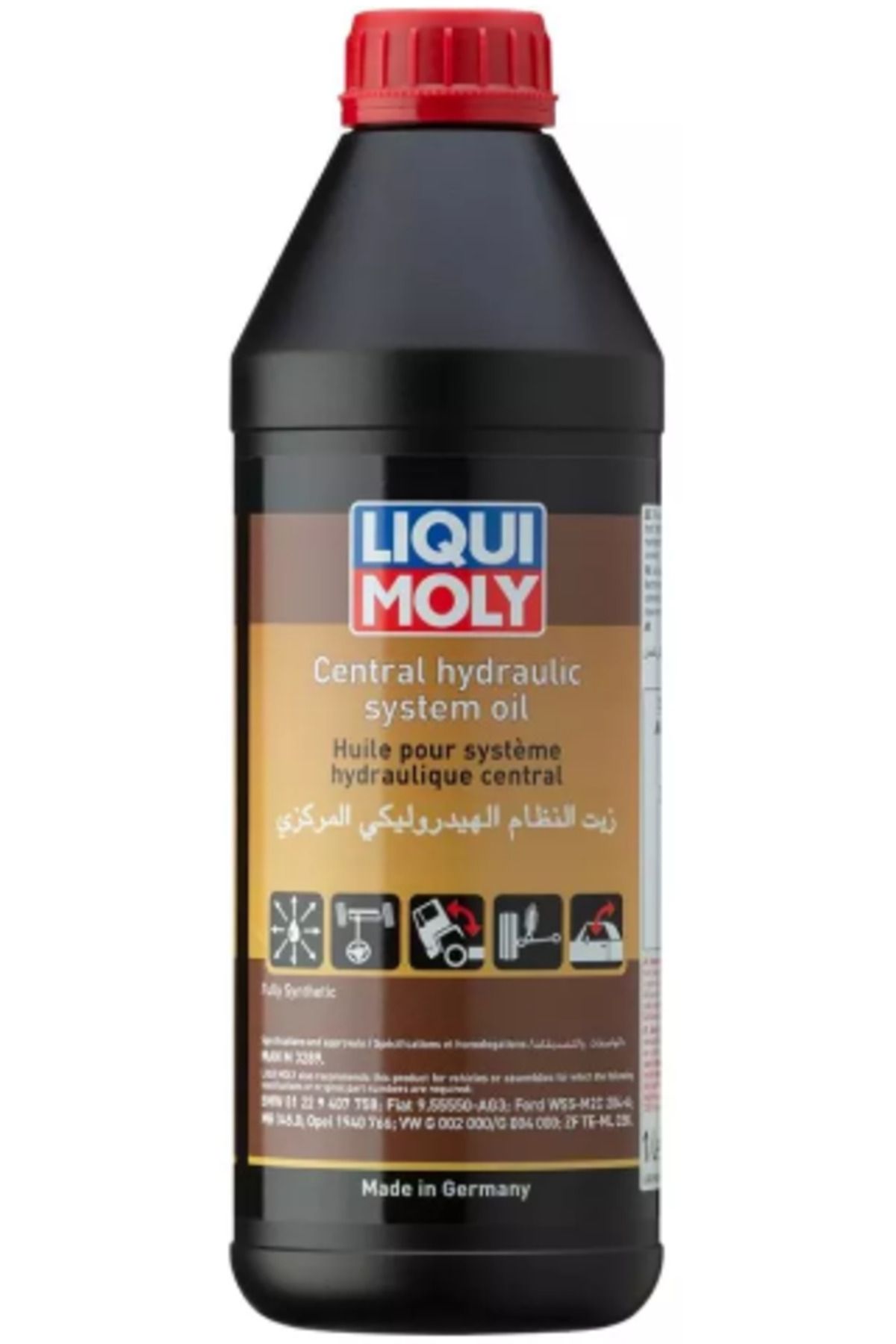Liqui Moly Direksiyon ve Merkezi Sistem Hidrolik Yağı (1 Litre) Yeni Üretim Tarihli