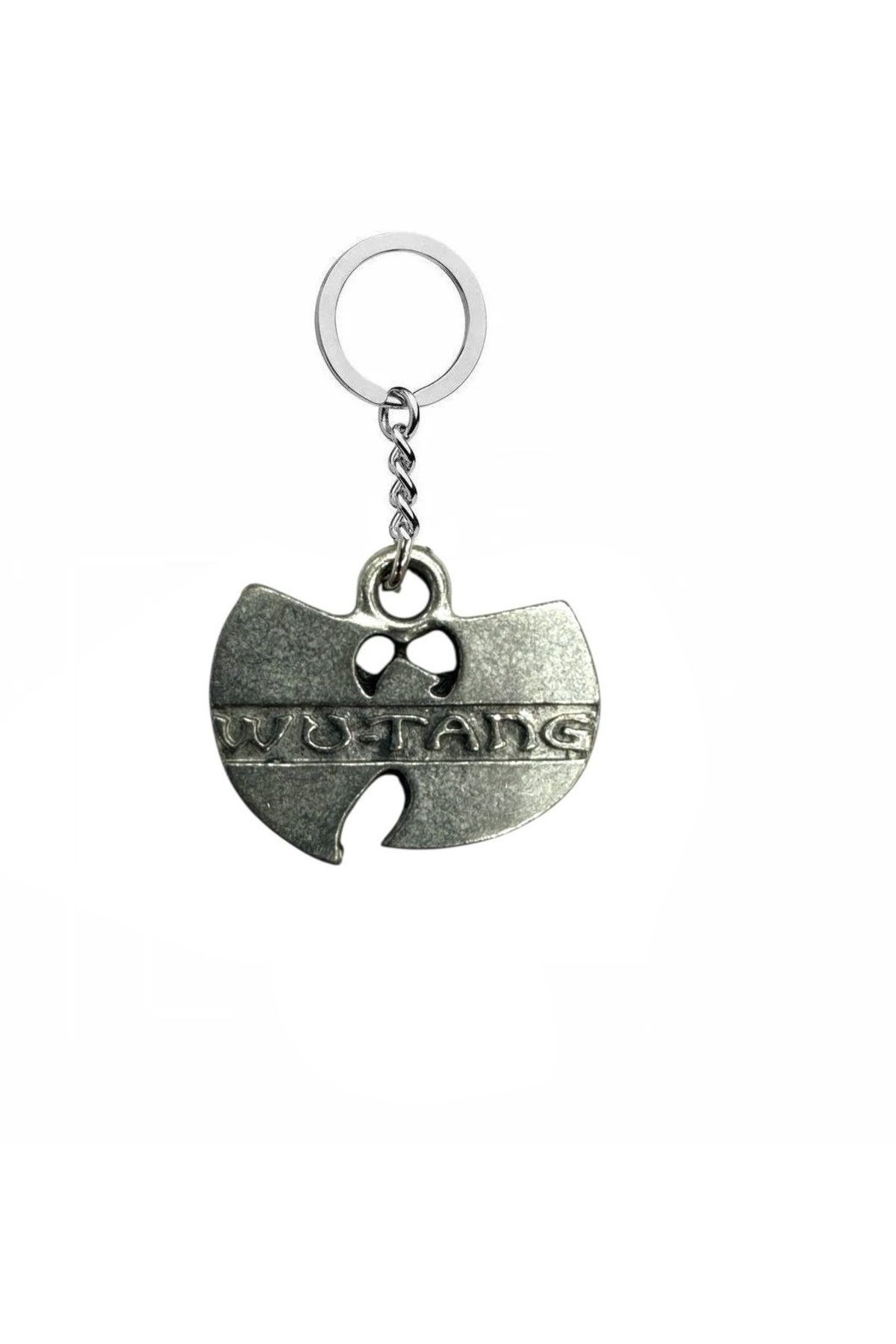 Herşey Nota Wu-Tang Metal Logo Anahtarlık – Unisex Hip Hop & Urban Aksesuar