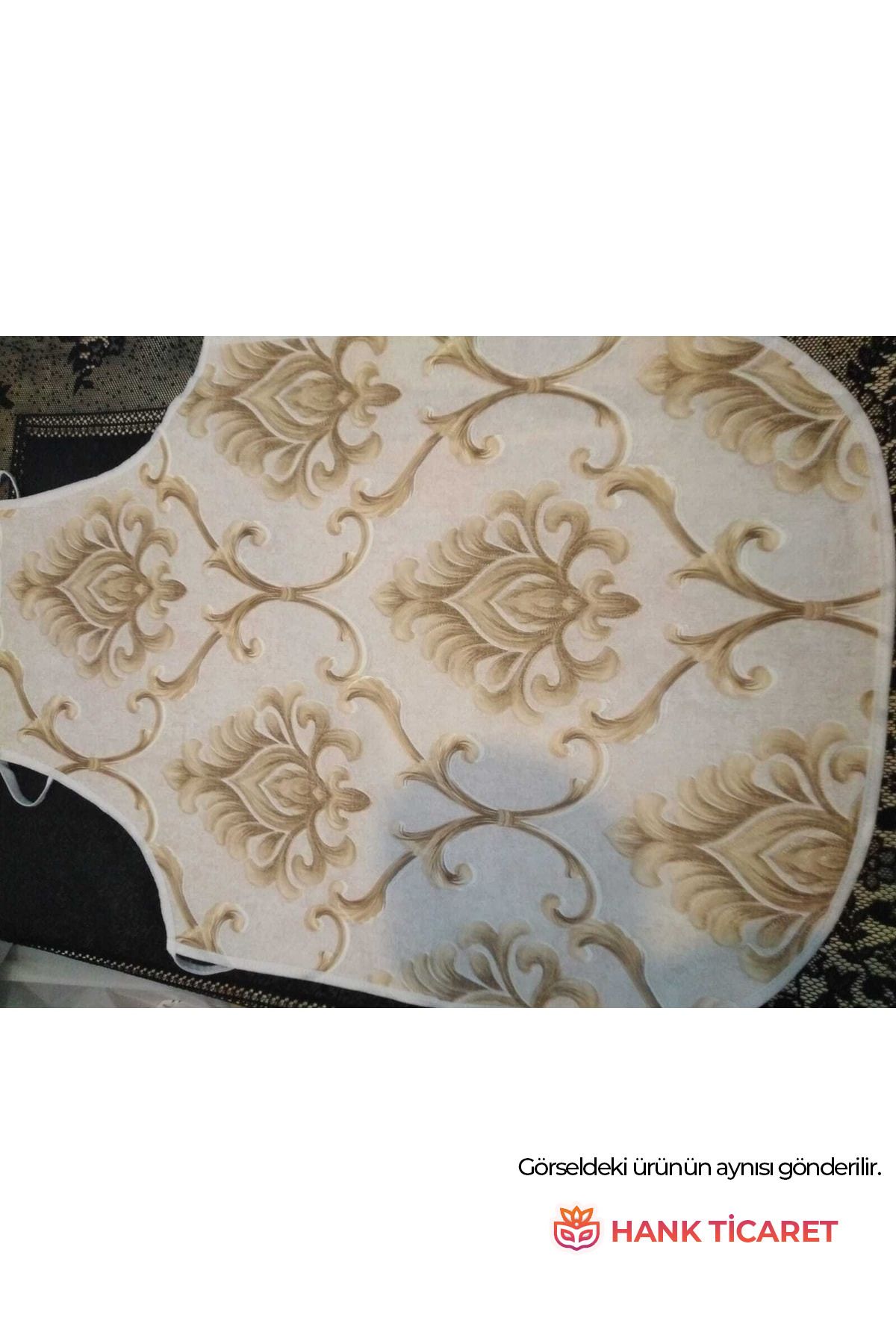 HANK TİCARET Çok Renkli Kalın Muşambalı Mutfak Önlüğü 63x43 cm - Yapışmaz, Ayarlanabilir ve Şık Tasarım
