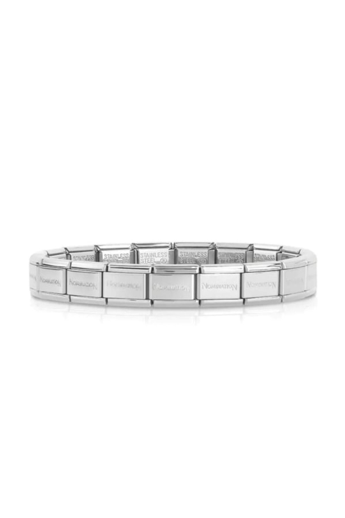 steel stainless Unisex Italyan Charm Bileklik Paslanmaz Çelik Bileklik