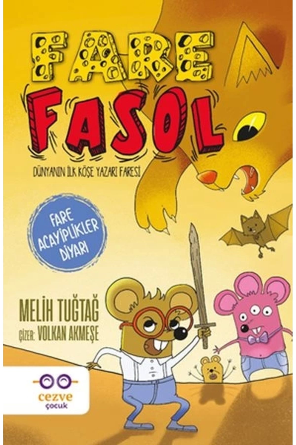 Cezve Çocuk Fare Fasol - Fare Acayiplikler Diyarı