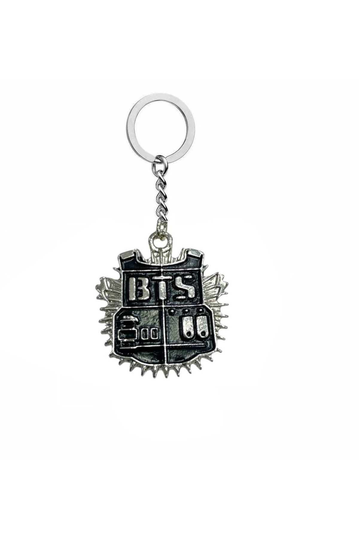 Herşey Nota Minimal BTS Army Metal Anahtarlık – K-Pop Fan Aksesuarı