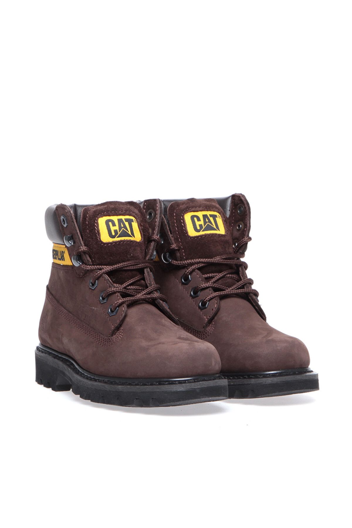 چکمه و بوت چند رنگ زنانه قهوه ای 015G100095 اورجینال Caterpillar