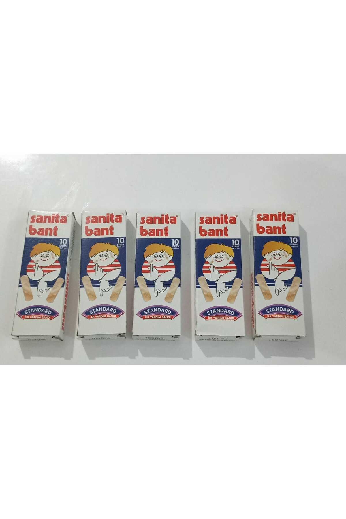 Sanitabant SANITABAND (10 LU PAKET ) 5 ADET YARABANDI