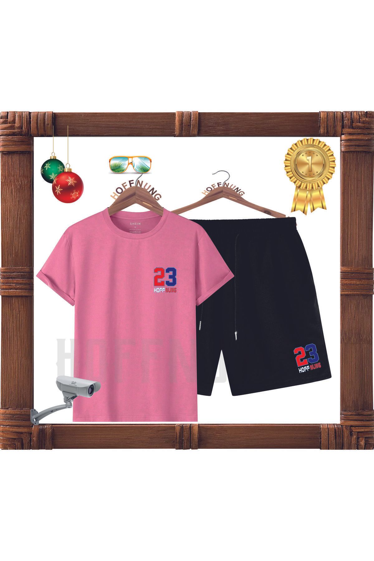 EYE FASHION Full Shorts Unisex 23 HOFFNUNF Alt-üst Takım