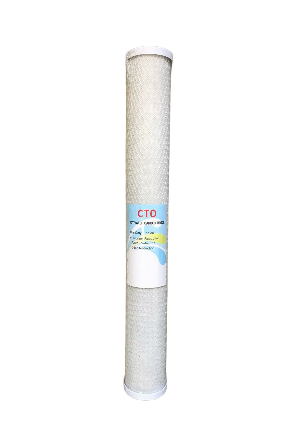 REVERSOSMOZARISU Su Arıtma Cihazı Blok Karbon Filtre 20'' Slim Tip