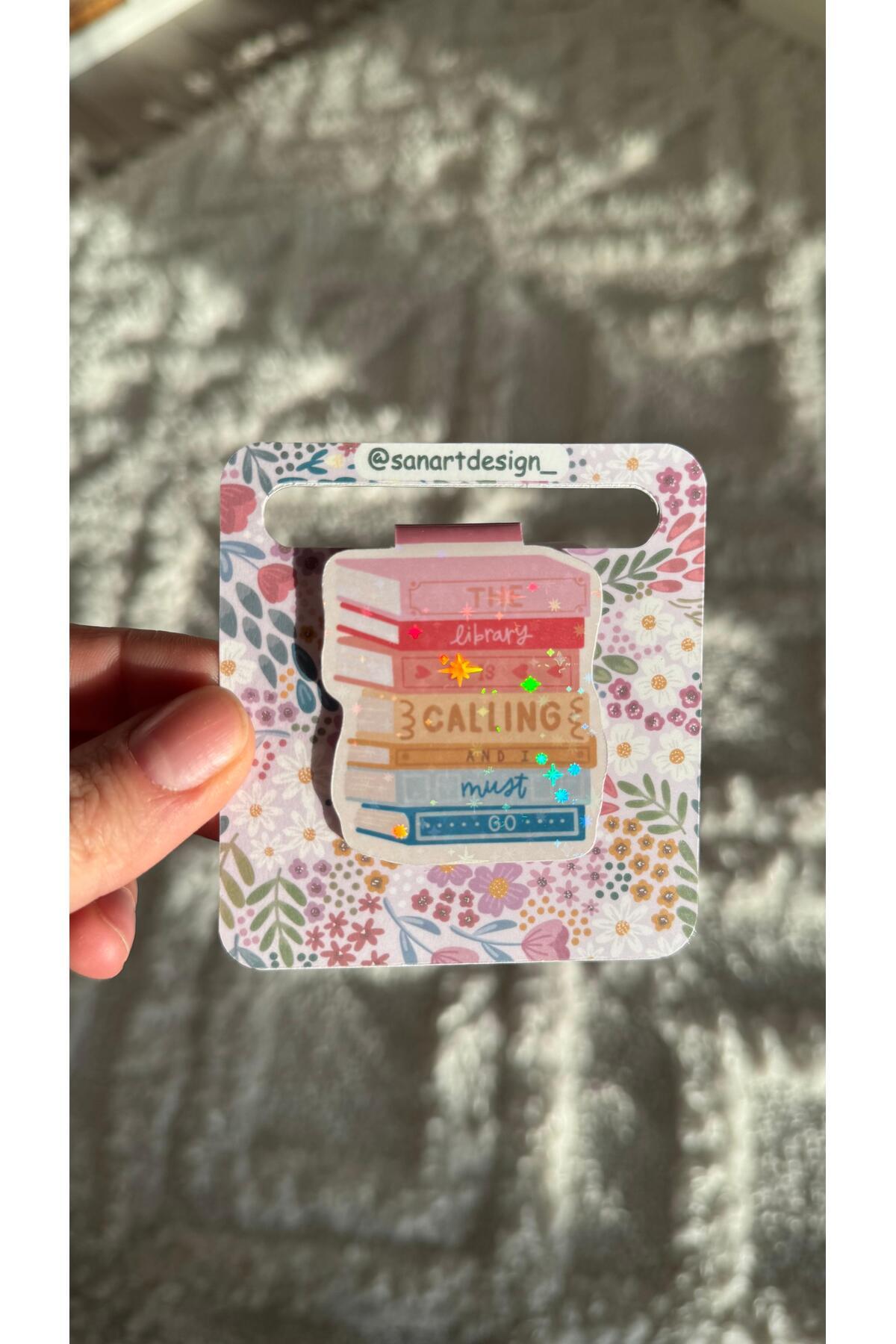 ŞAN ART DESİGN MIKNATISLI KİTAP AYRACI KİTAP TEMALI