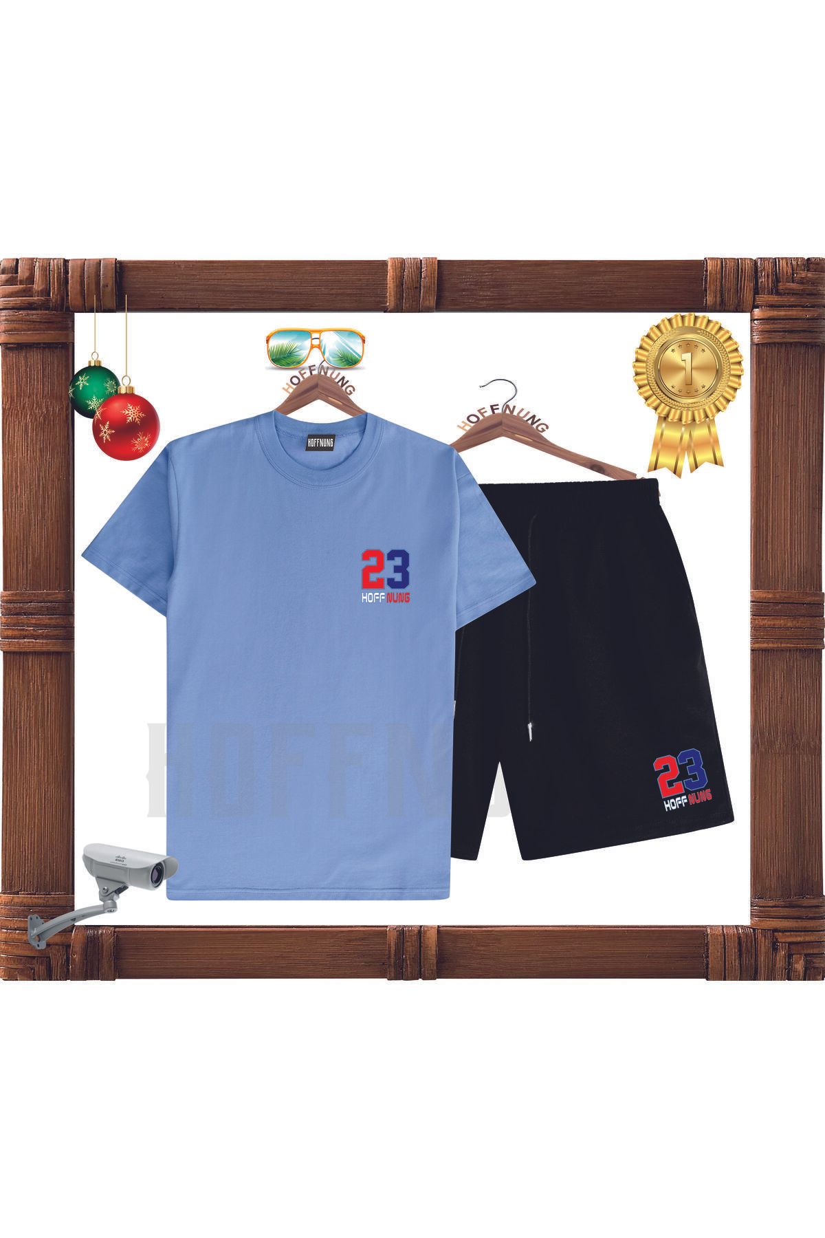 EYE FASHION Full Shorts Unisex 23 HOFFNUNF Alt-üst Takım