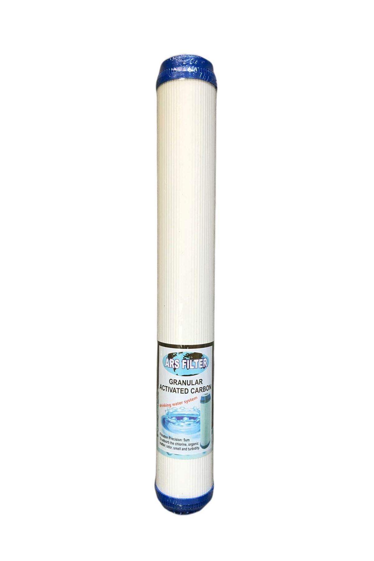 REVERSOSMOZARISU Su Arıtma Cihazı Granül Aktif Karbon Filtre 20'' Slim Tip