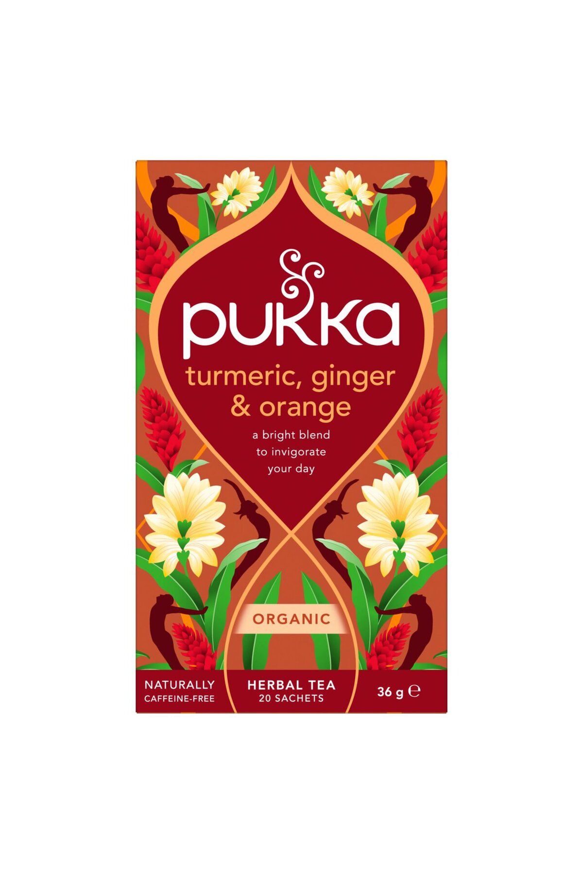 Pukka Turmeric, ginger & orange Organik Bitki Çayı