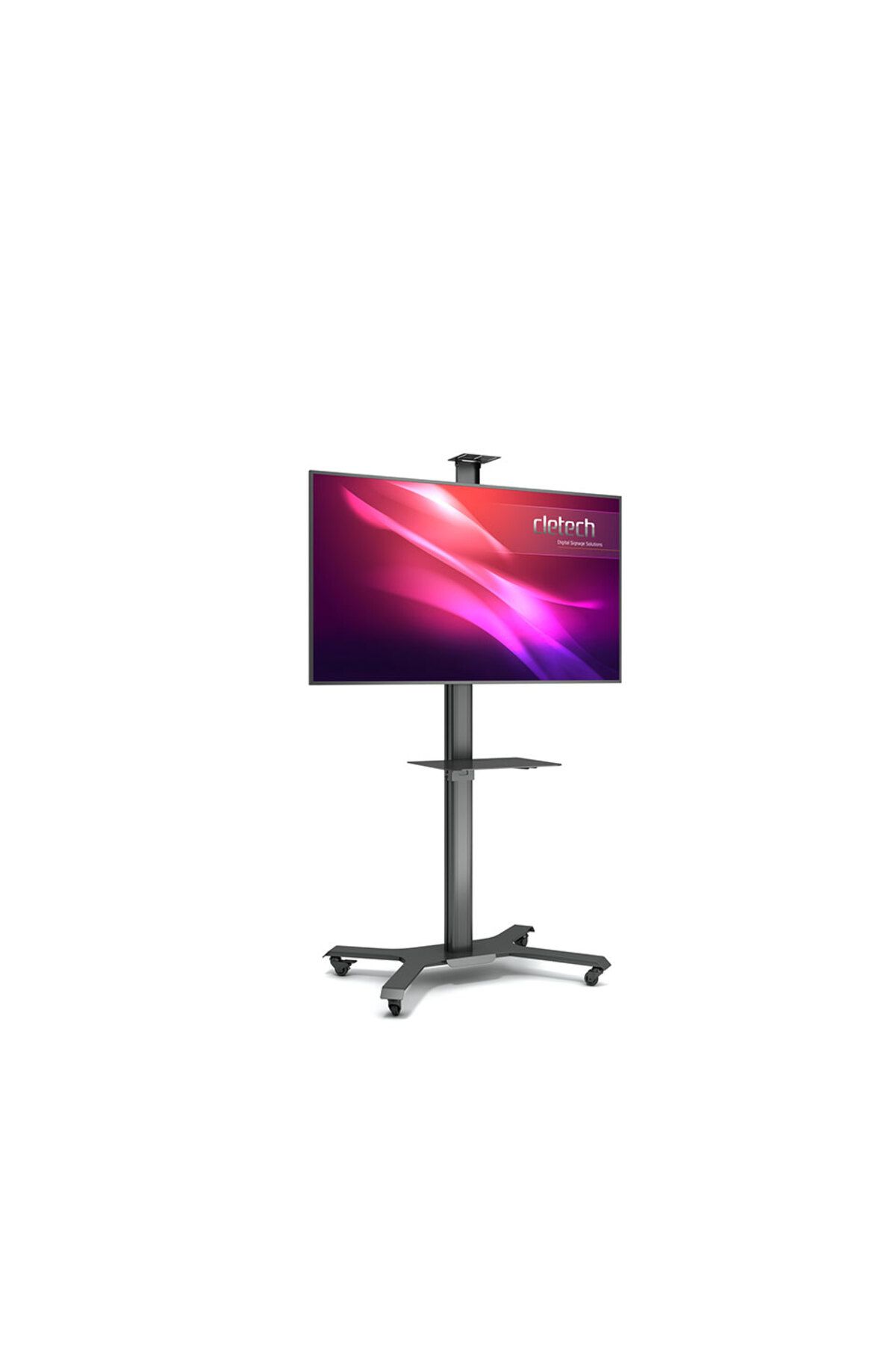 Cletech Tekerlekli LCD Tv / Monitor Standı Sehpası 32"-65"