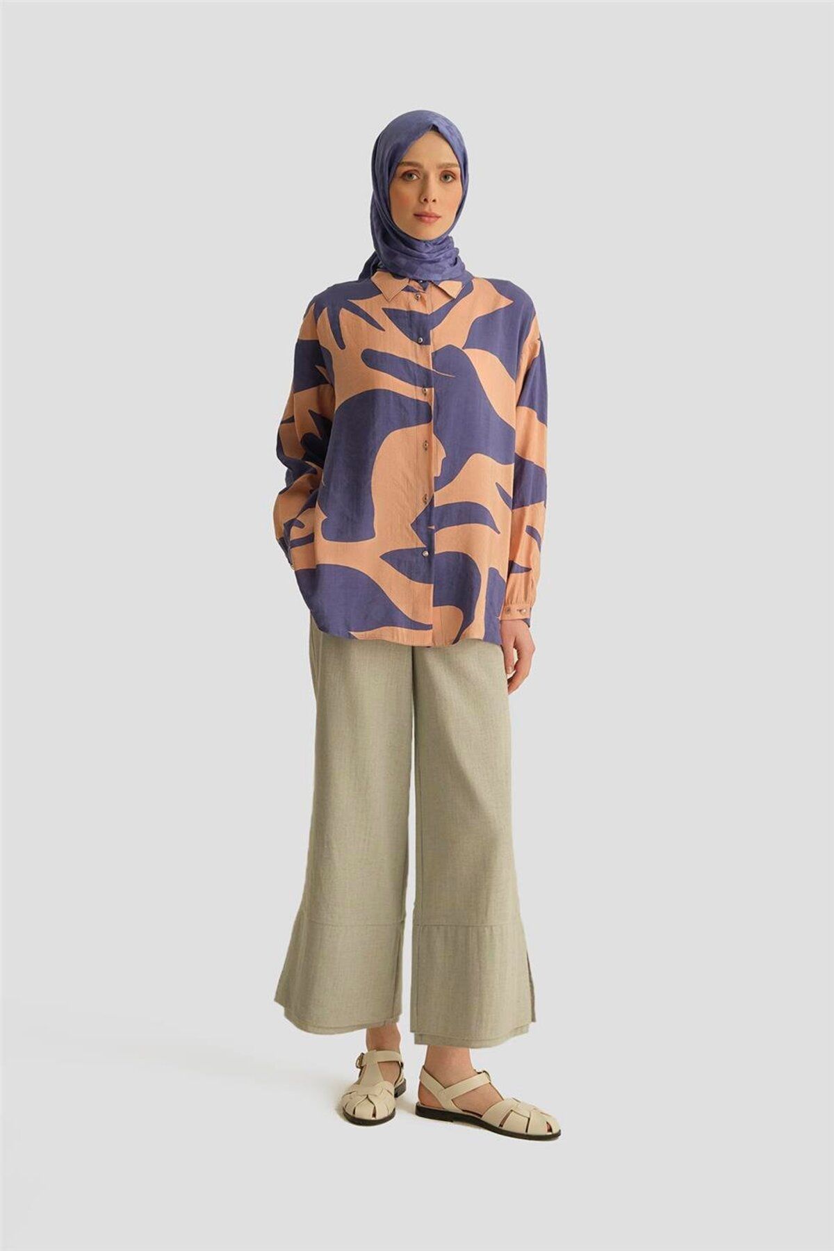 Armine Desenli Tunik 25YT487 MOR