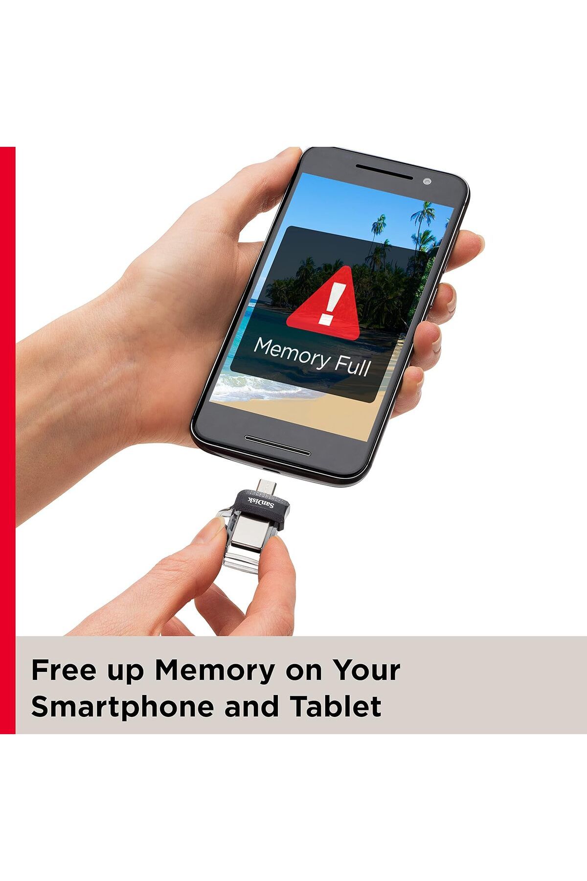 SanDisk-SanDisk Ultra Dual Drive M3.0 32GB – MicroUSB & USB 3.0 OTG Flash Drive for Android & PC - SDDD3-032 5