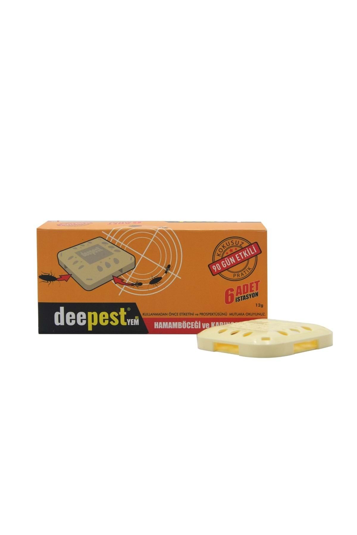 SİSTARIM Deepest Hamamböceği ve Karınca Tablet Yem | 6 Kartuş