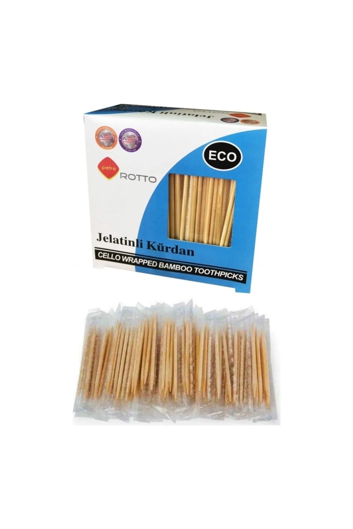 Ecoflex Poşetli \ Jelatinli Kürdan 500 X 1 Pk
