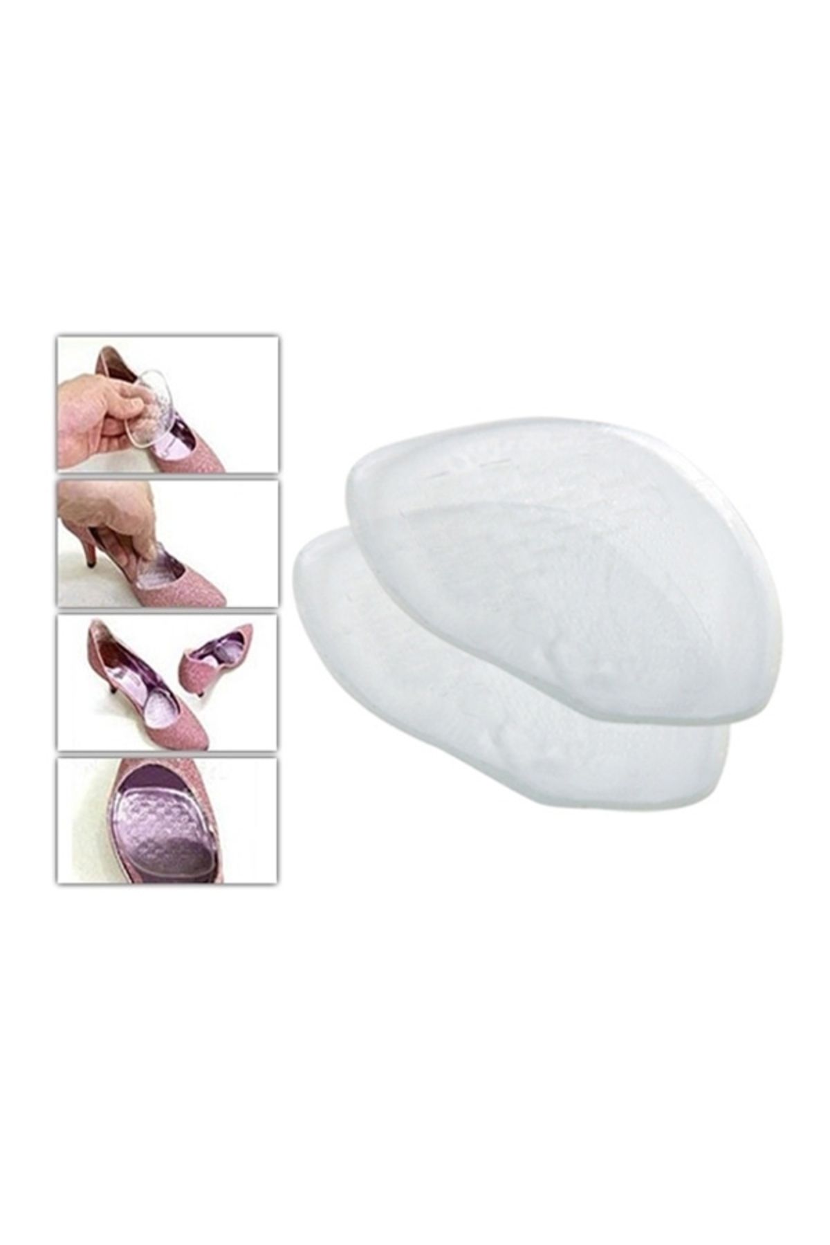 kuzenler store Topuklu Ayakkabı Kalın Kaydırmaz Pad