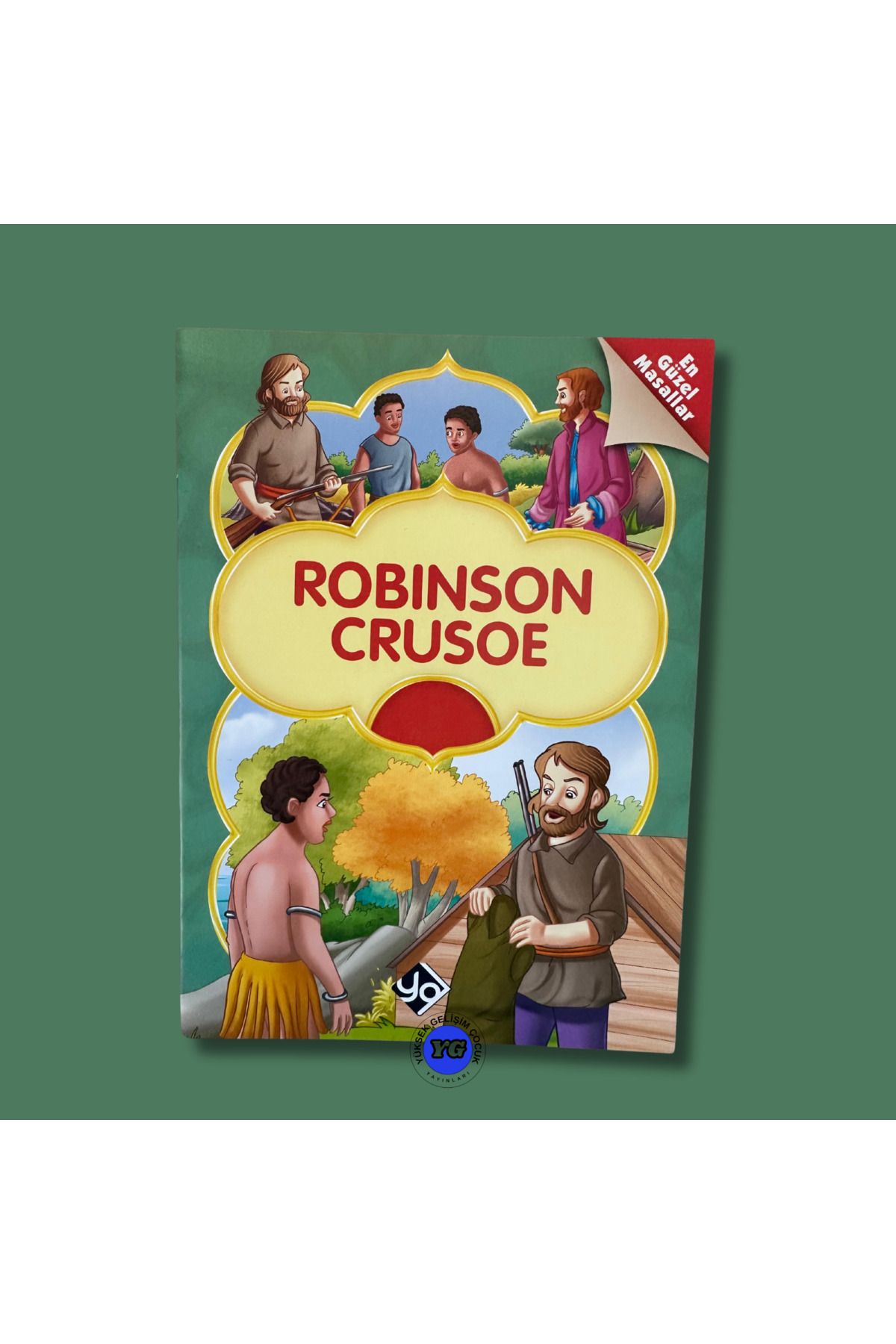 Burhan Yayınları DÜNYA MASALLARI SERİSİ: ROBINSON CRUSOE