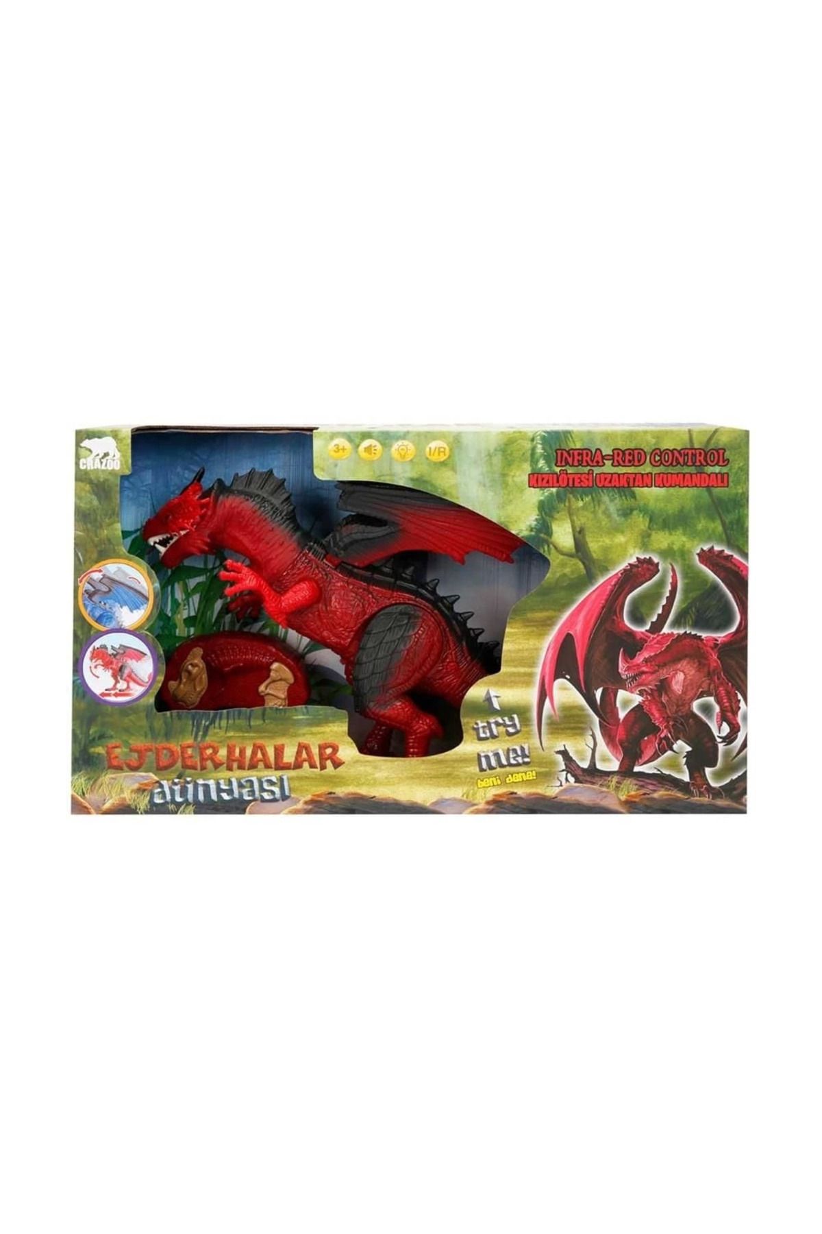 gizmurstore S00036139 EJDERHA HAREKETLİ SES/IŞIK -SUN