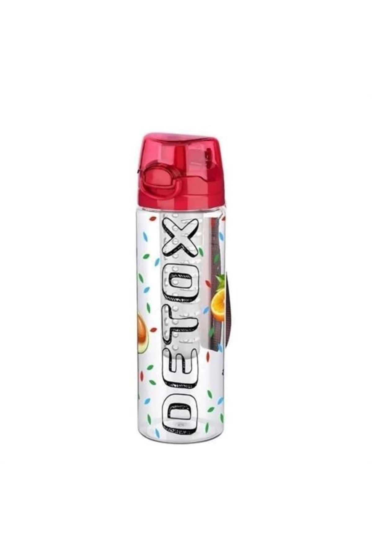 CPU ELEKTRONİK-Easy Portable Detox Sports Diet Bottle with Handle and Locking Self-Straining 3