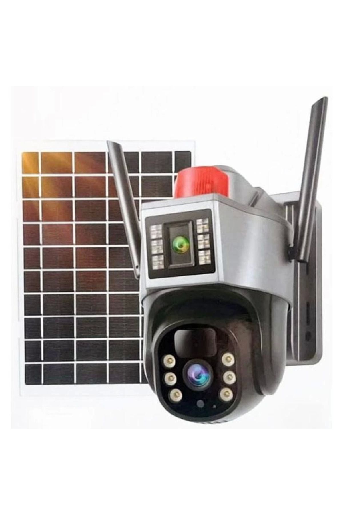 hayalimsah APRONX 6MP 3,6mm APX-WP266 4G Solar Çift Kamera 12 Led Wifi PTZ