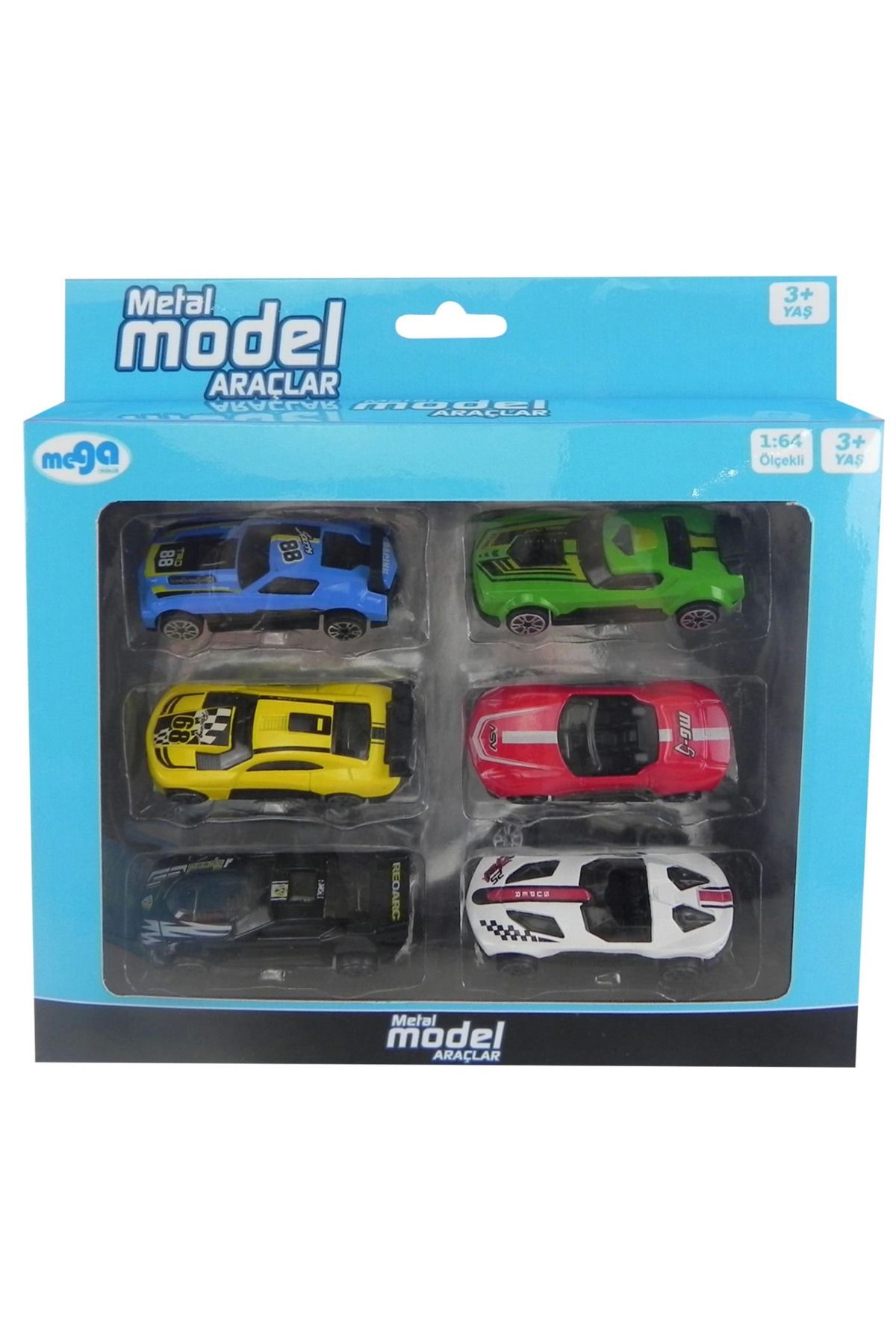 Heez Die cast 6'Lı Metal Model Araçlar