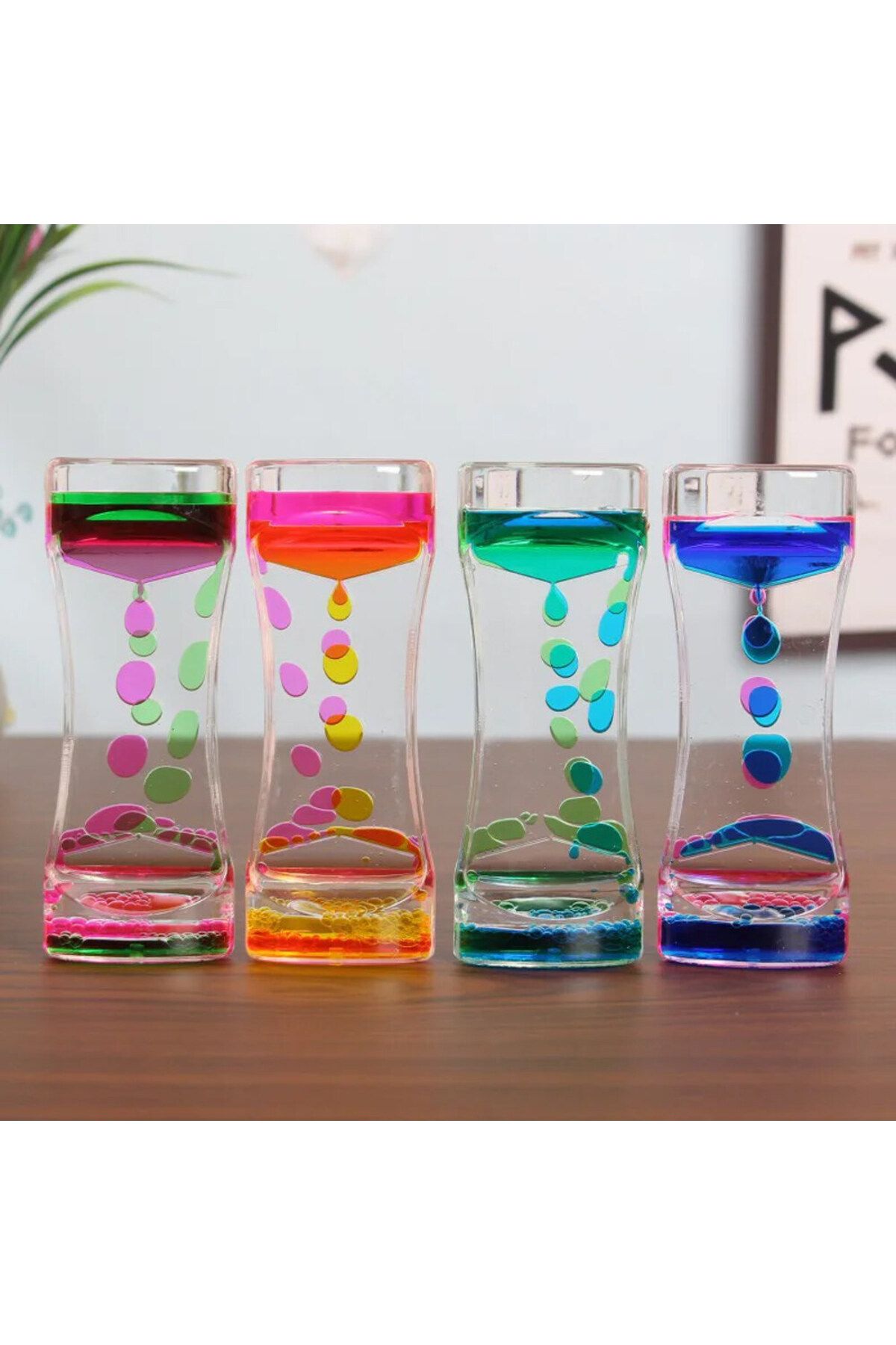 kuzenler store Dekoratif Sıvı Kum Saati