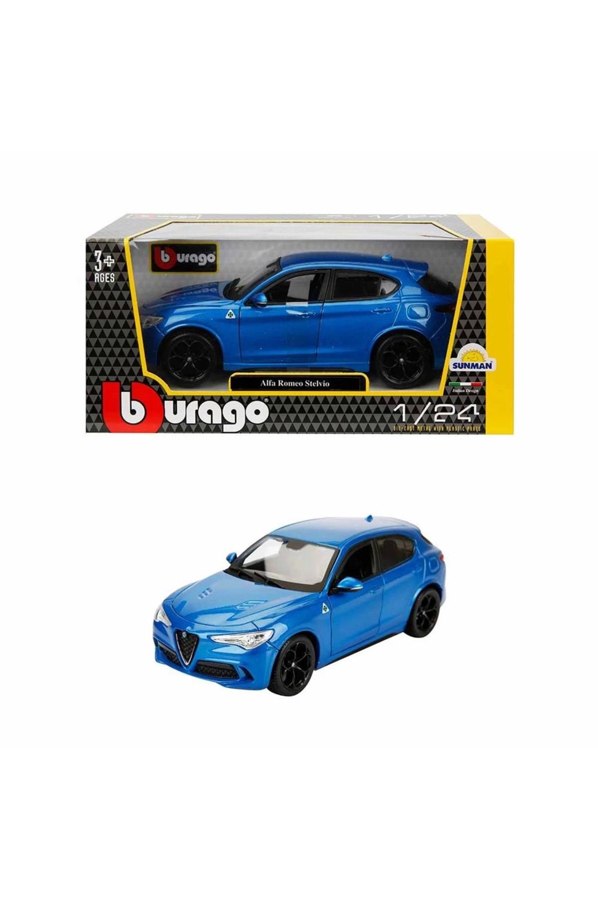ÖYKÜ VE YİĞİT 1:24 Alfa Romeo Stelvio Model Araba