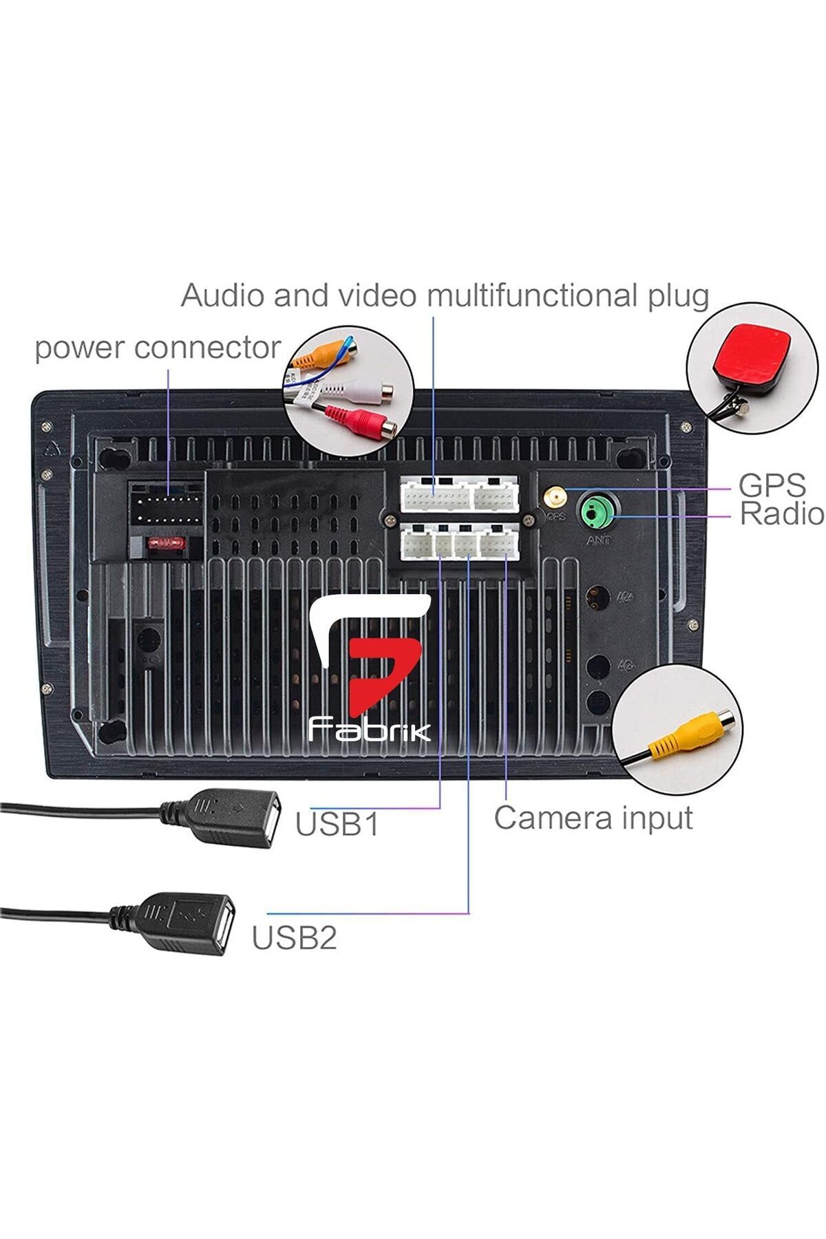 fabrik-® Car Stereo Full Touch Screen Multimedia Player For Suzuki Swift 2011 to 2017 Android System 9