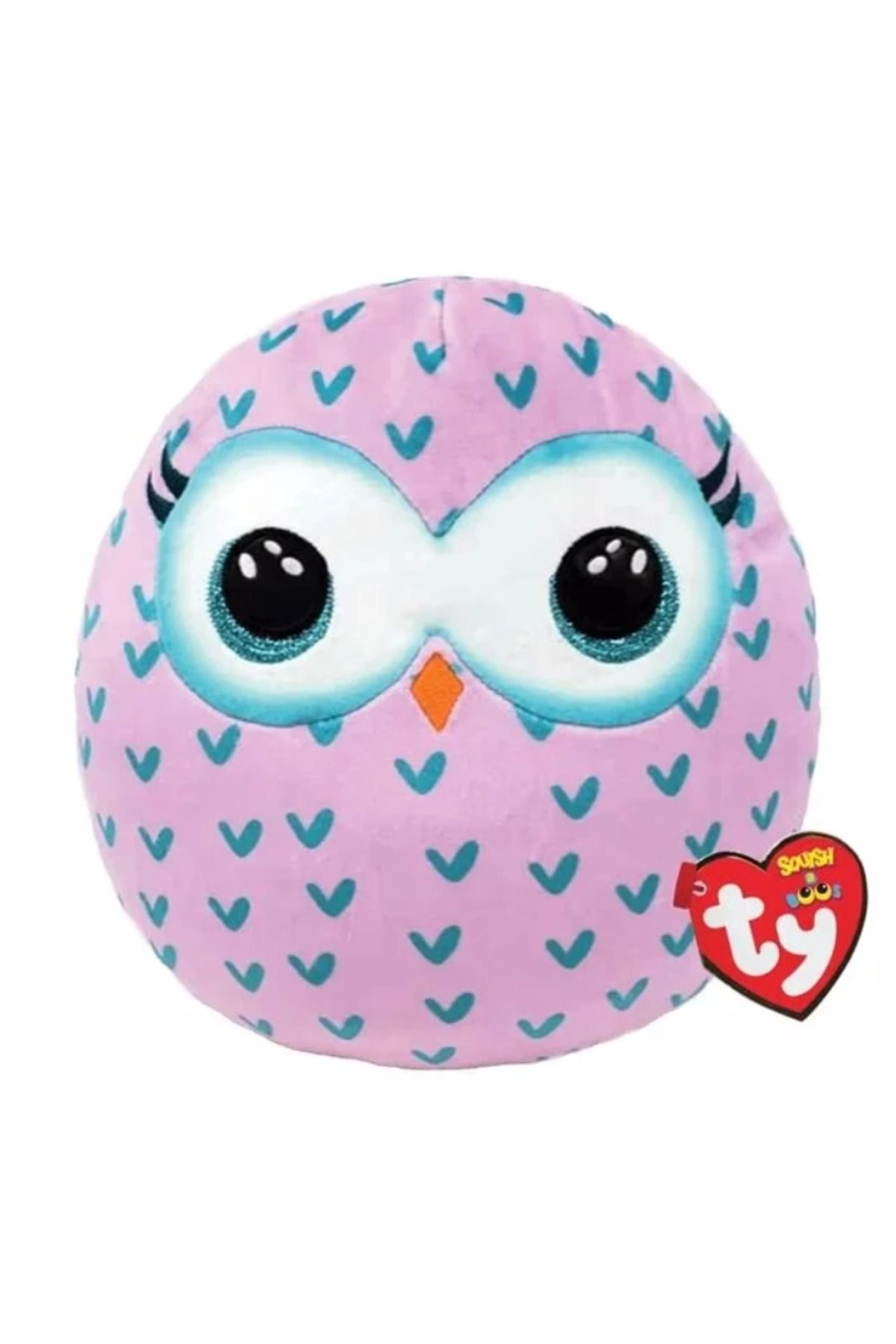 ÖYKÜ VE YİĞİT Ty Squishy Boos Yastık Baykuş Winks 36 cm