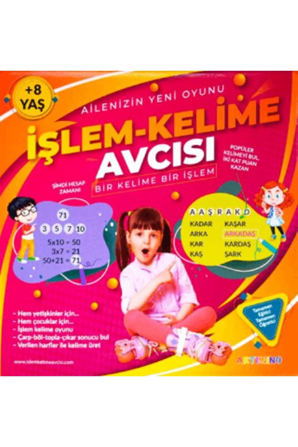 Artenino İşlem Kelime Avcısı Oyunu