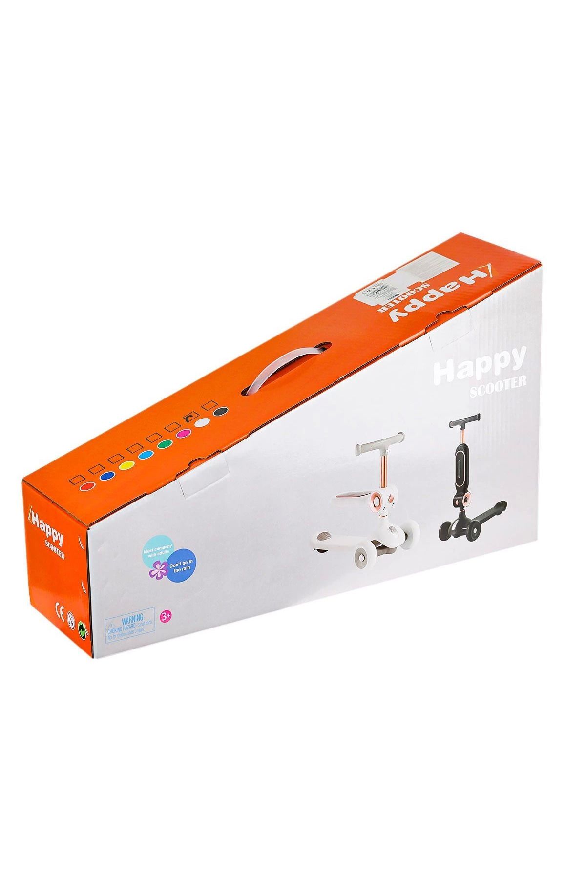 MELFSHOP KM638 Sesli ve Işıklı Scooter Oturaklı - C03.KM638 - Stokta Olan Renk Gönderilir