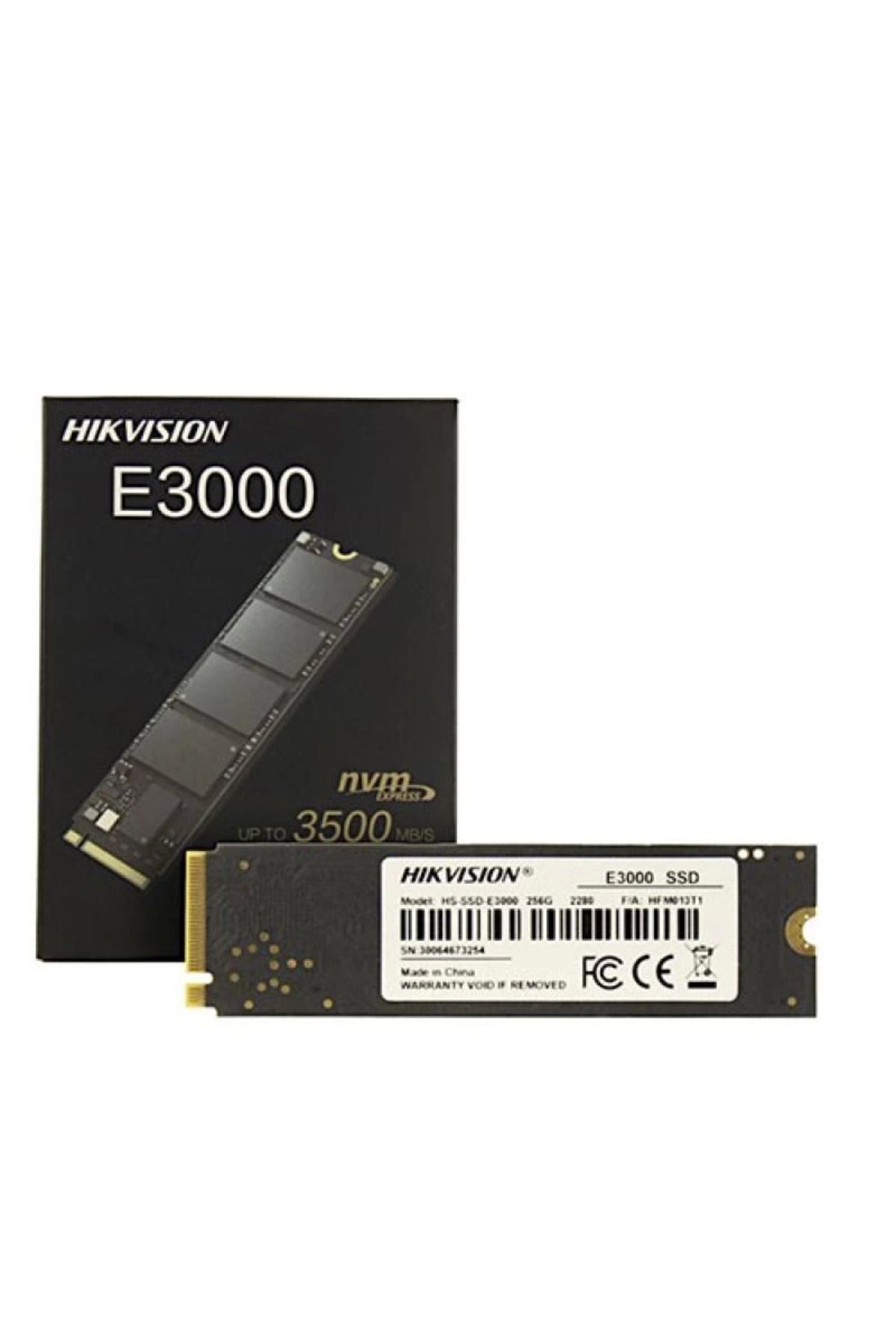 PolarBear Lab Hikvision 512gb E3000 Hs-ssd-e3000(STD) 3545- 2530mb/s M2 Pcie Nvme Gen3 Disk