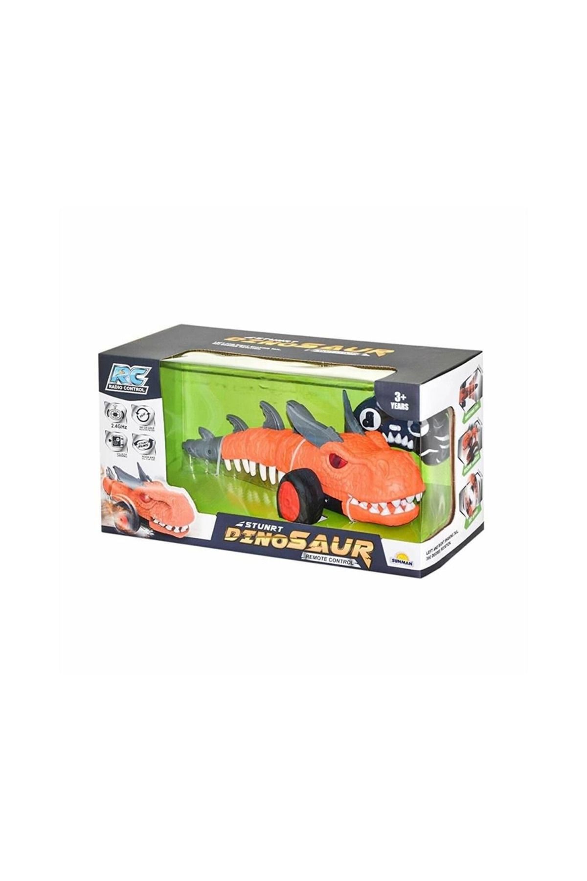 ÖYKÜ VE YİĞİT S00003400 3400 Kumandalı Dinazor Stunt 2.4 Ghz