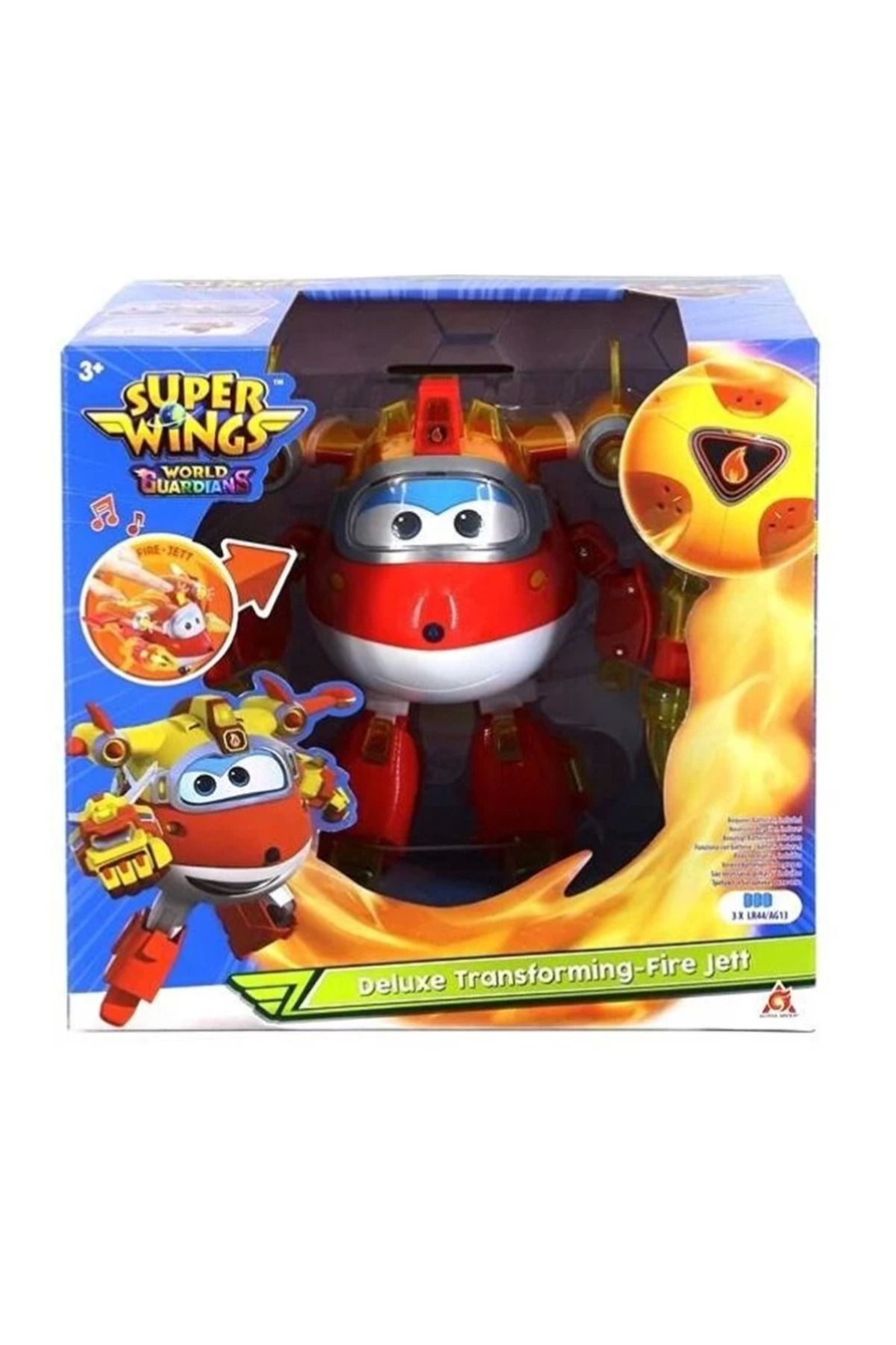 ÖYKÜ VE YİĞİT Harika Kanatlar Delux Dönüşen Fire Jett