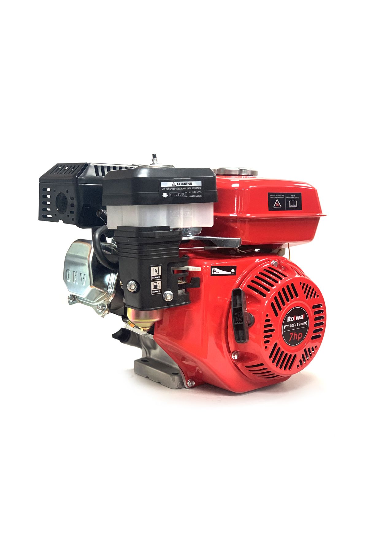 Rolwal 7 hp Go Kart Motoru 19 mm Kamalı